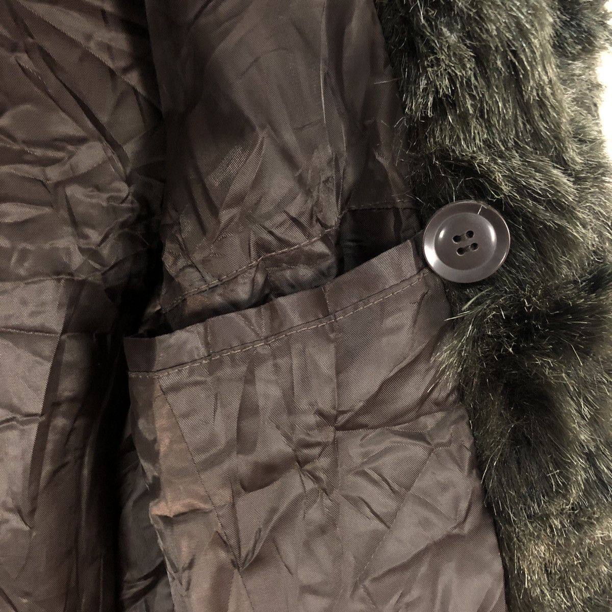 Japanese Brand Evolution Faux Fur Size L / US 10 / IT 46 - 10 Thumbnail