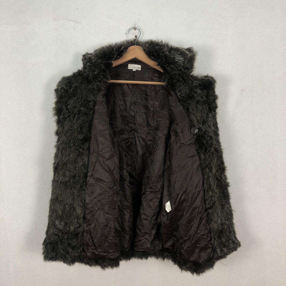 Japanese Brand Evolution Faux Fur Size L / US 10 / IT 46 - 7 Thumbnail