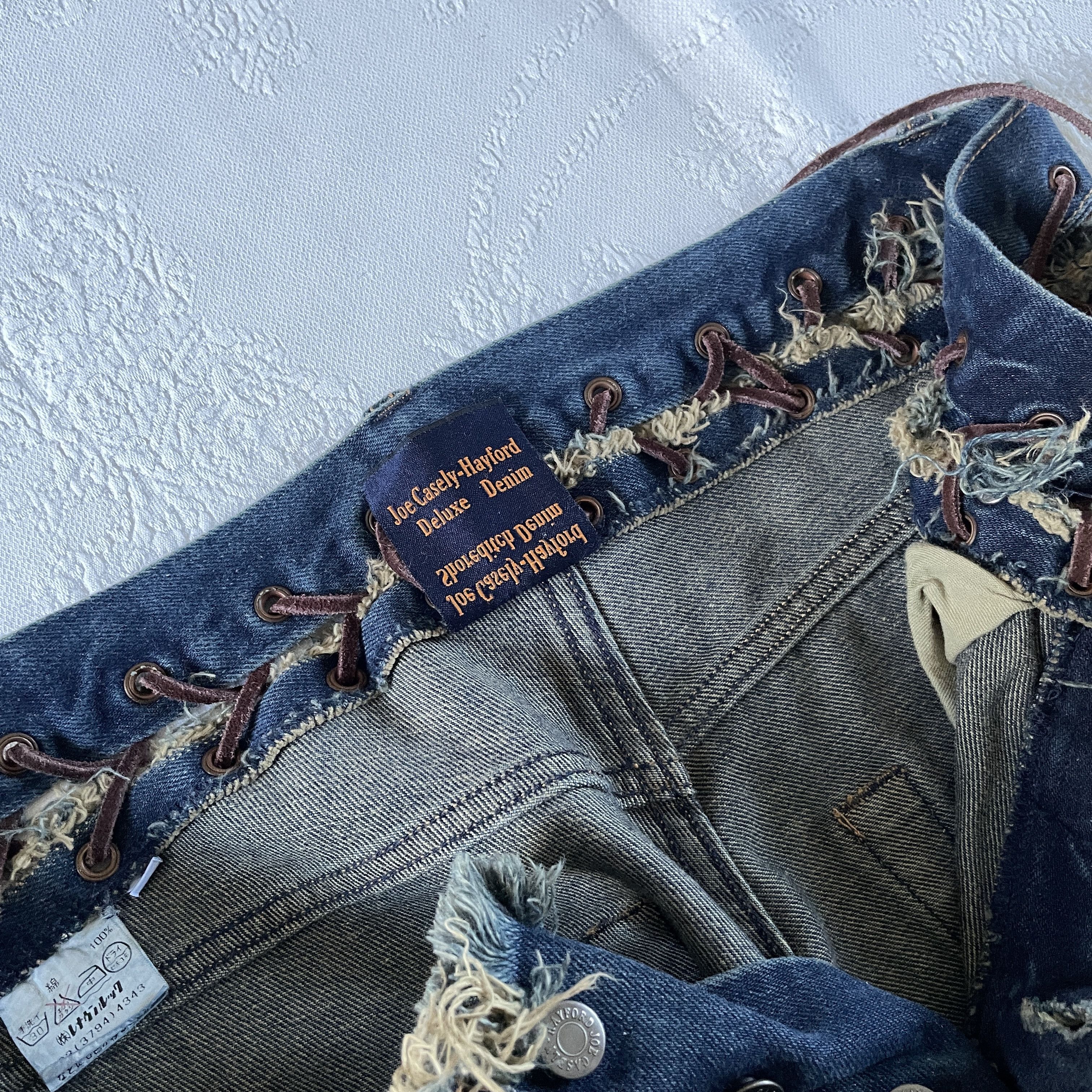 Casely-Hayford Joe Casely Hayford Lacing Jeans (90s) Size US 30 / EU 46 - 7 Thumbnail