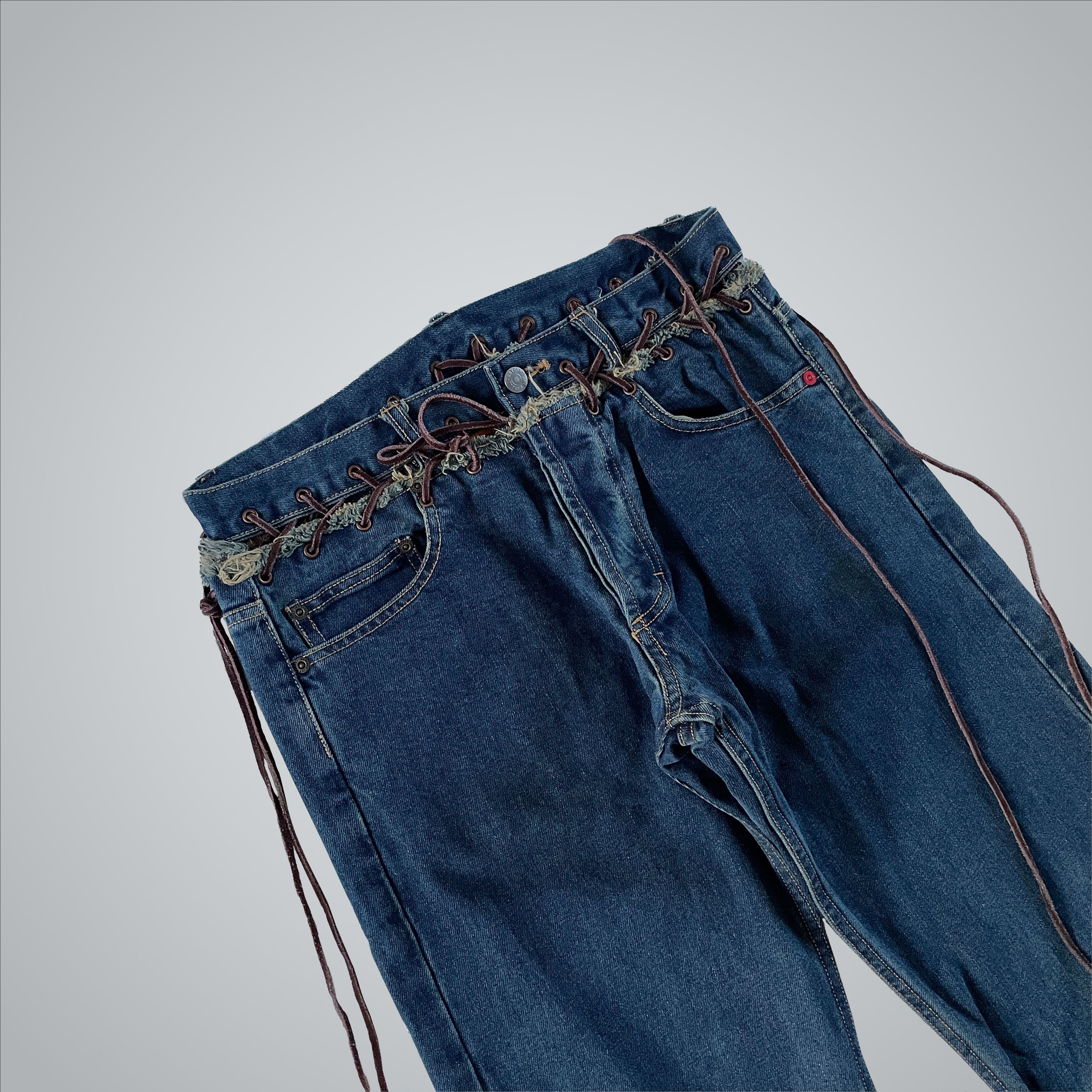 Casely-Hayford Joe Casely Hayford Lacing Jeans (90s) Size US 30 / EU 46 - 5 Thumbnail