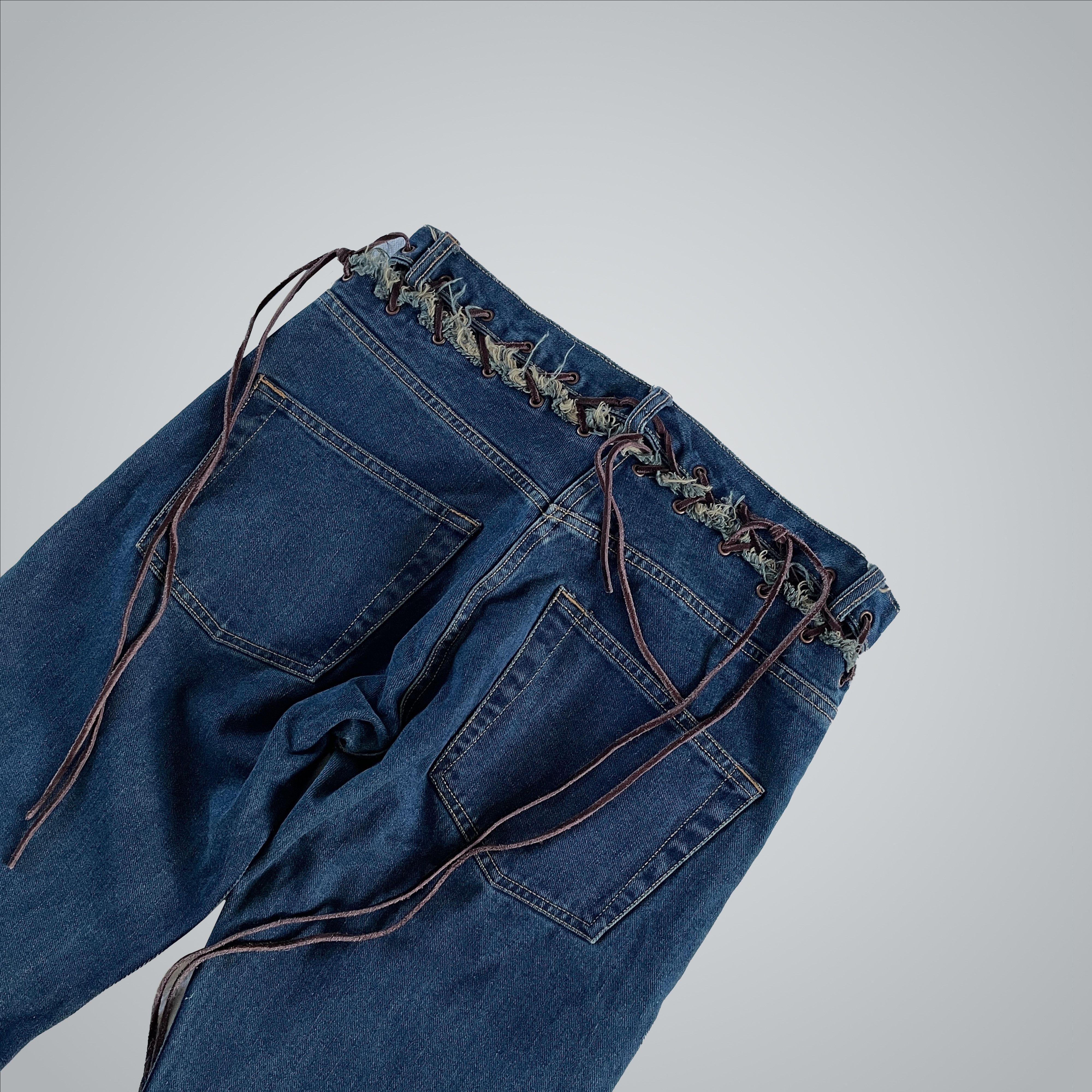 Casely-Hayford Joe Casely Hayford Lacing Jeans (90s) Size US 30 / EU 46 - 2 Thumbnail