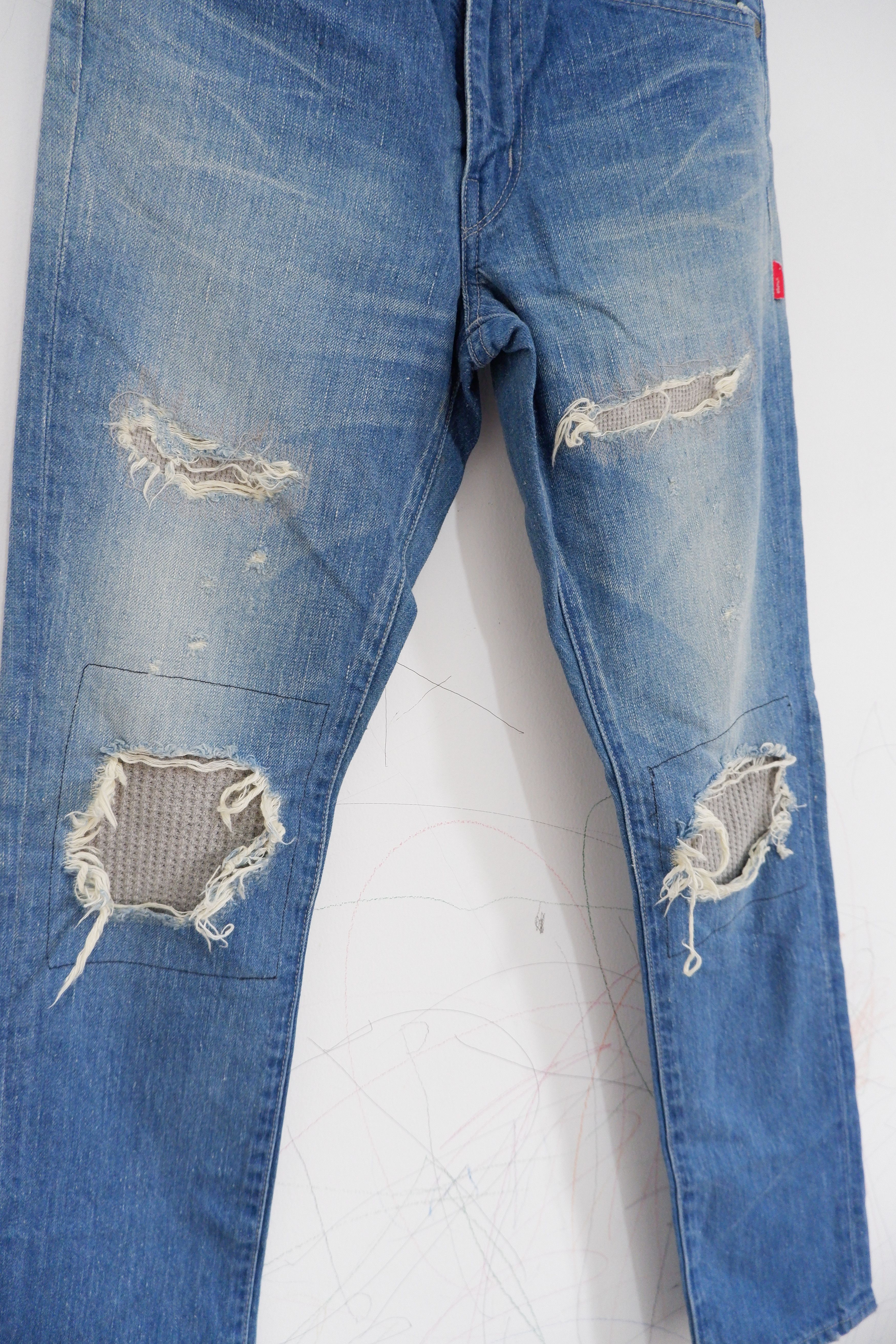 Wtaps AW/2016 WTAPS - Made in Usa Very Skinny Trash Denim Size US 28 / EU 44 - 3 Thumbnail