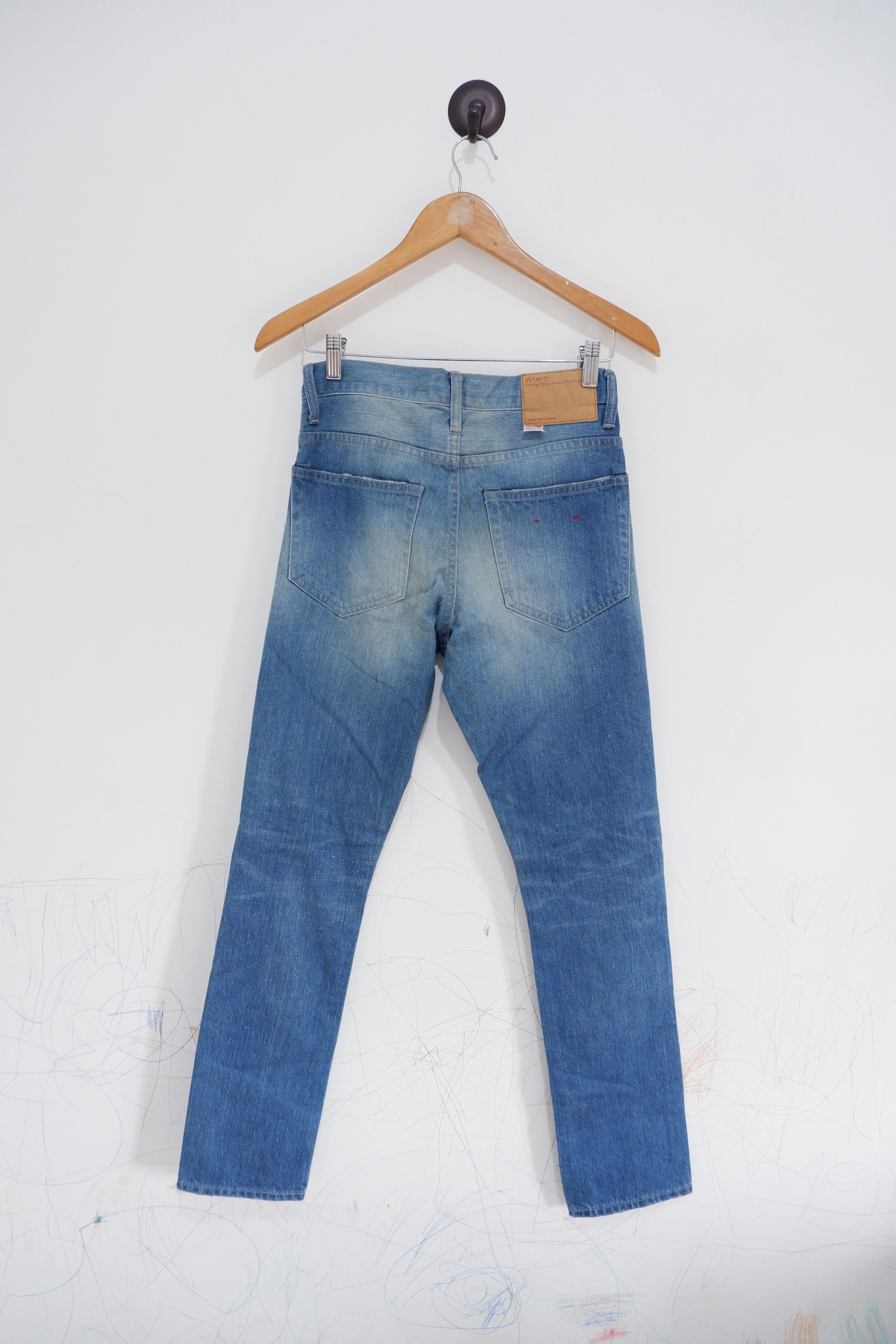 Wtaps AW/2016 WTAPS - Made in Usa Very Skinny Trash Denim Size US 28 / EU 44 - 2 Thumbnail