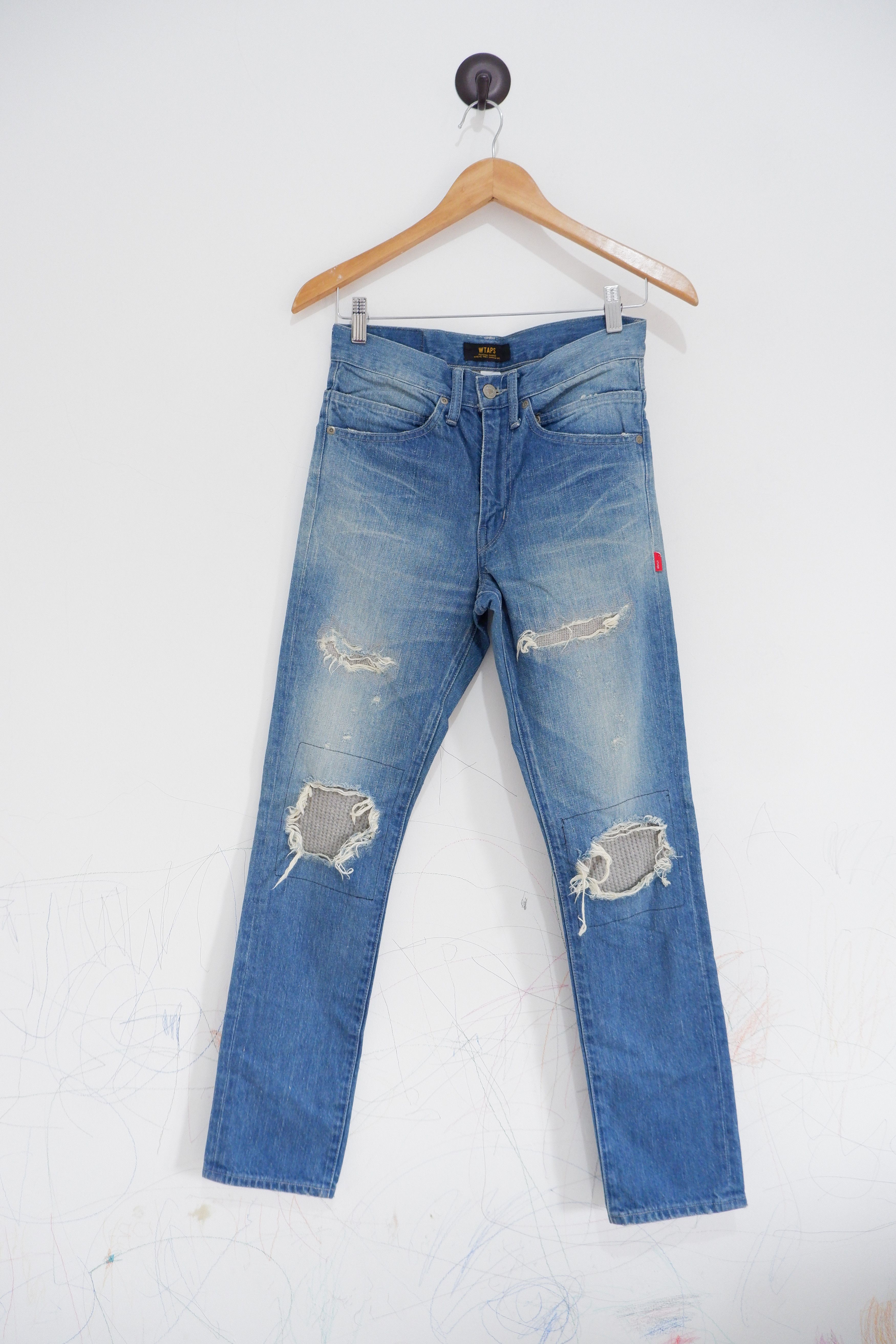 Wtaps AW/2016 WTAPS - Made in Usa Very Skinny Trash Denim Size US 28 / EU 44 - 1 Thumbnail