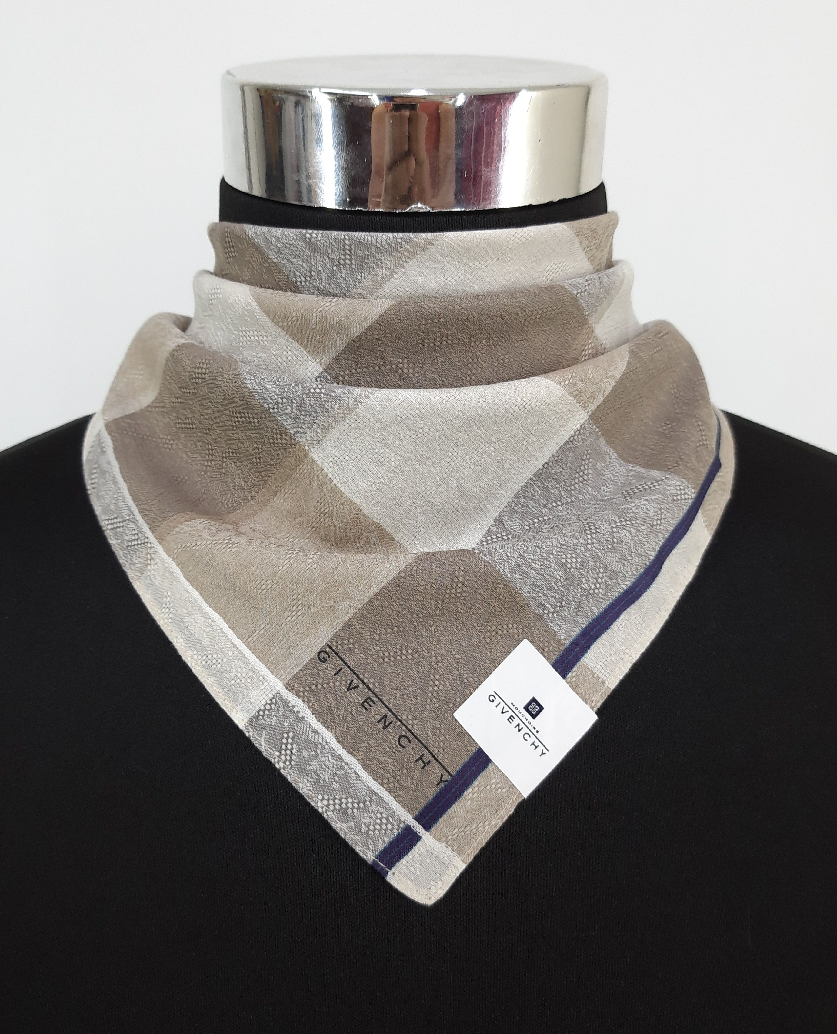 Vintage Givenchy Handkerchief / Neckerchief - HKA214