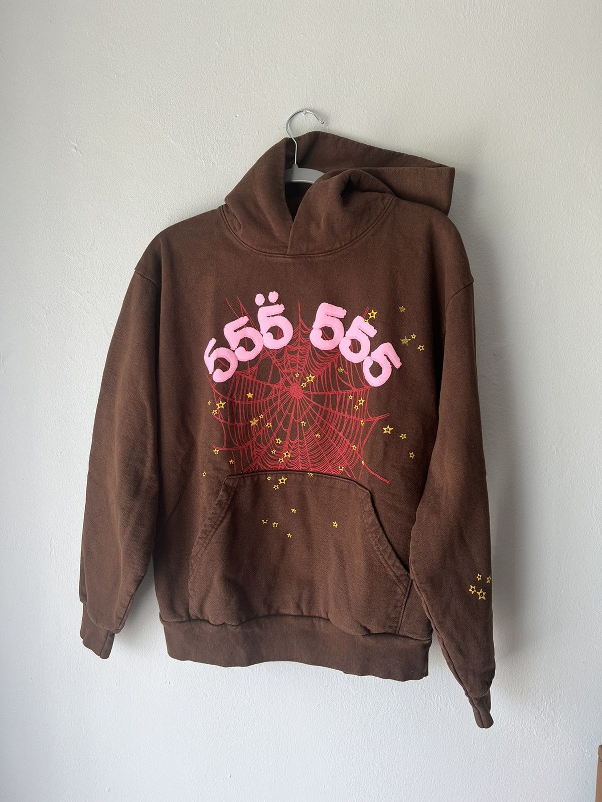 Spider Worldwide Spider worldwide 555 hoodie brown size M new | Grailed