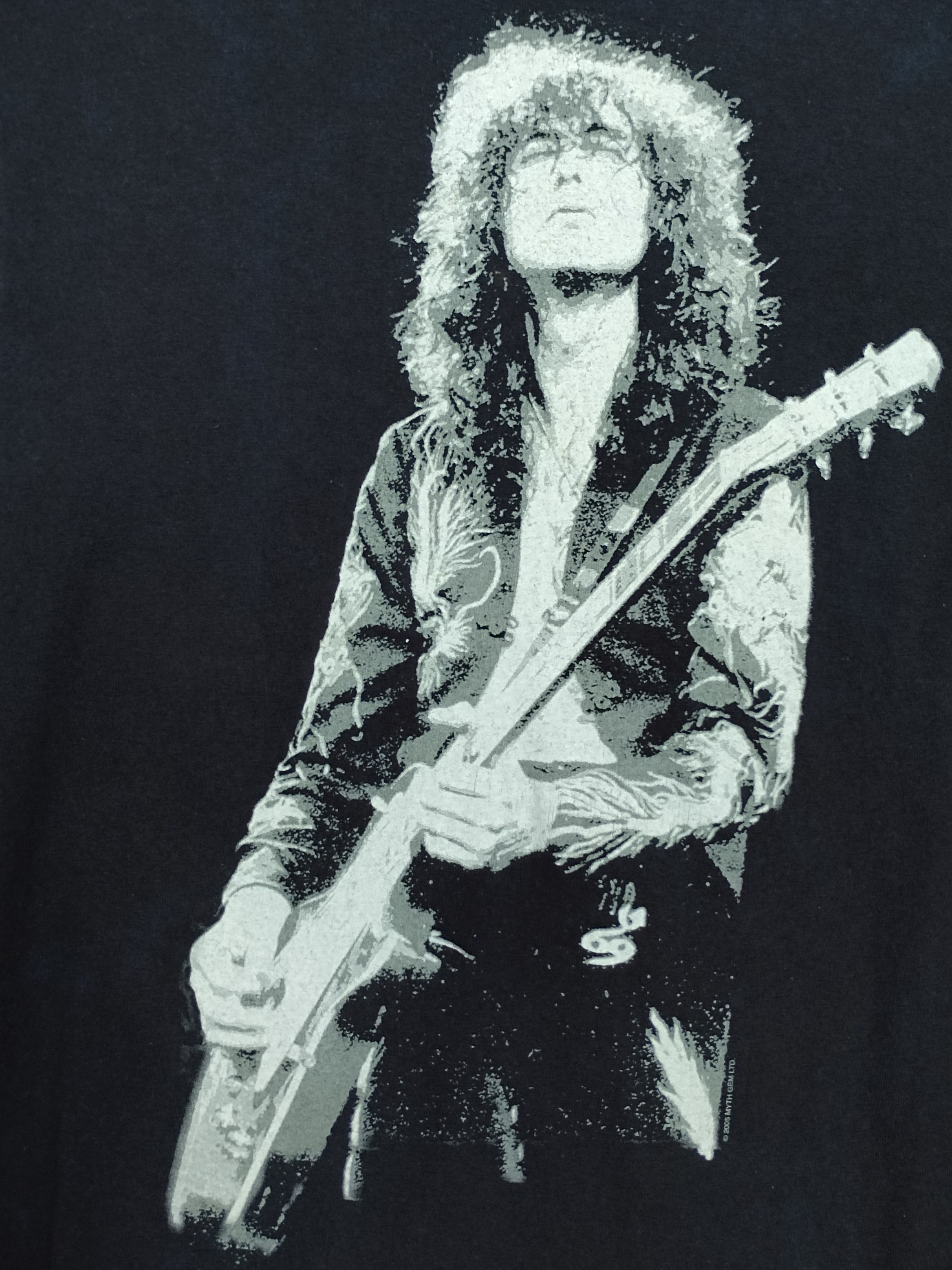 Band Tees Vintage 00s Jimmy Page Led Zeppelin Band T-Shirt Size US S / EU 44-46 / 1 - 2 Thumbnail
