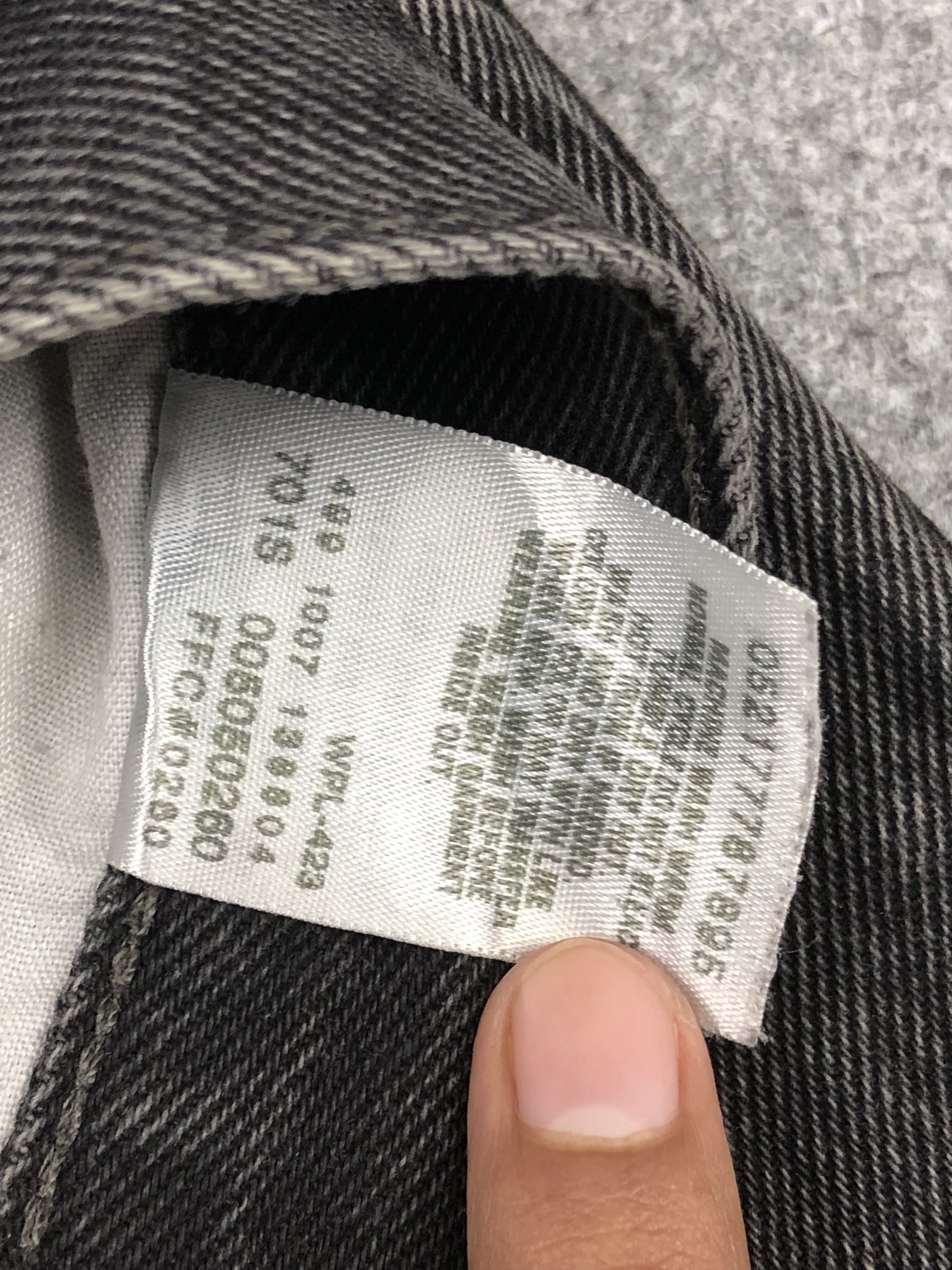Levi's Faded Black Vintage Levis 505 Jeans DP1597 Size US 30 / EU 46 - 8 Thumbnail