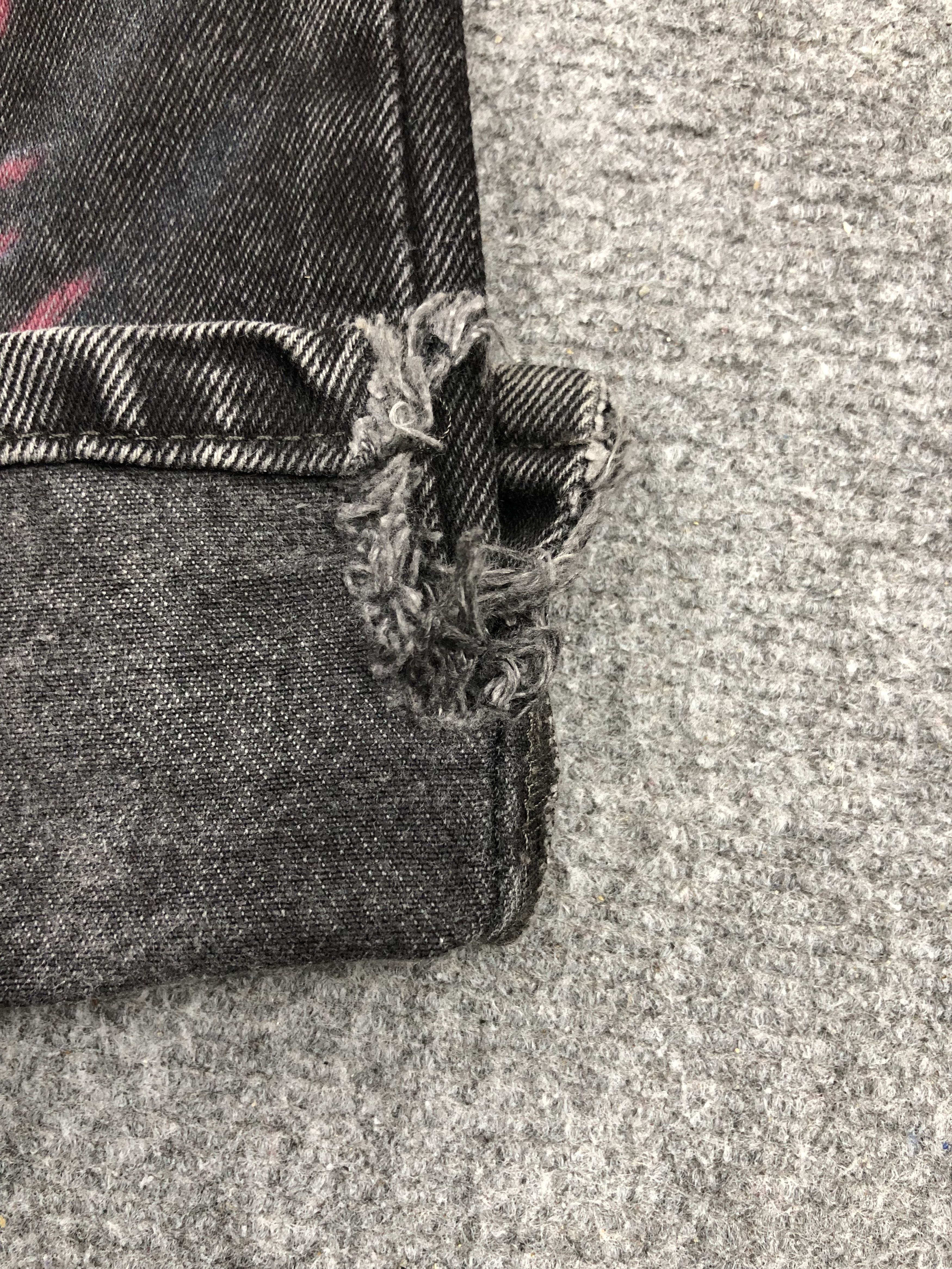 Levi's Faded Black Vintage Levis 505 Jeans DP1597 Size US 30 / EU 46 - 11 Thumbnail