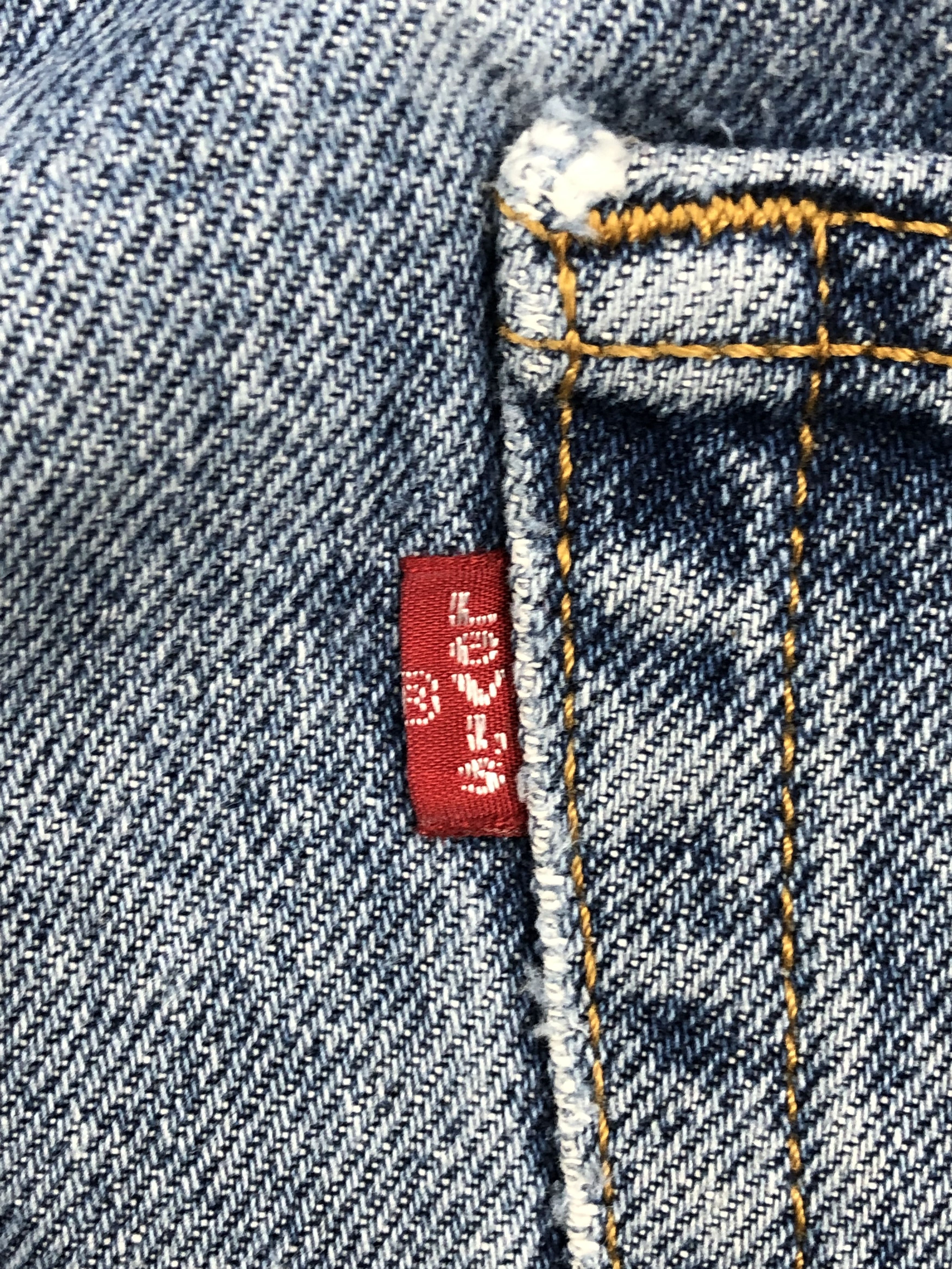 Levi's Faded Blue Vintage Levis 505 Jeans DP1603 Size US 37 - 6 Thumbnail