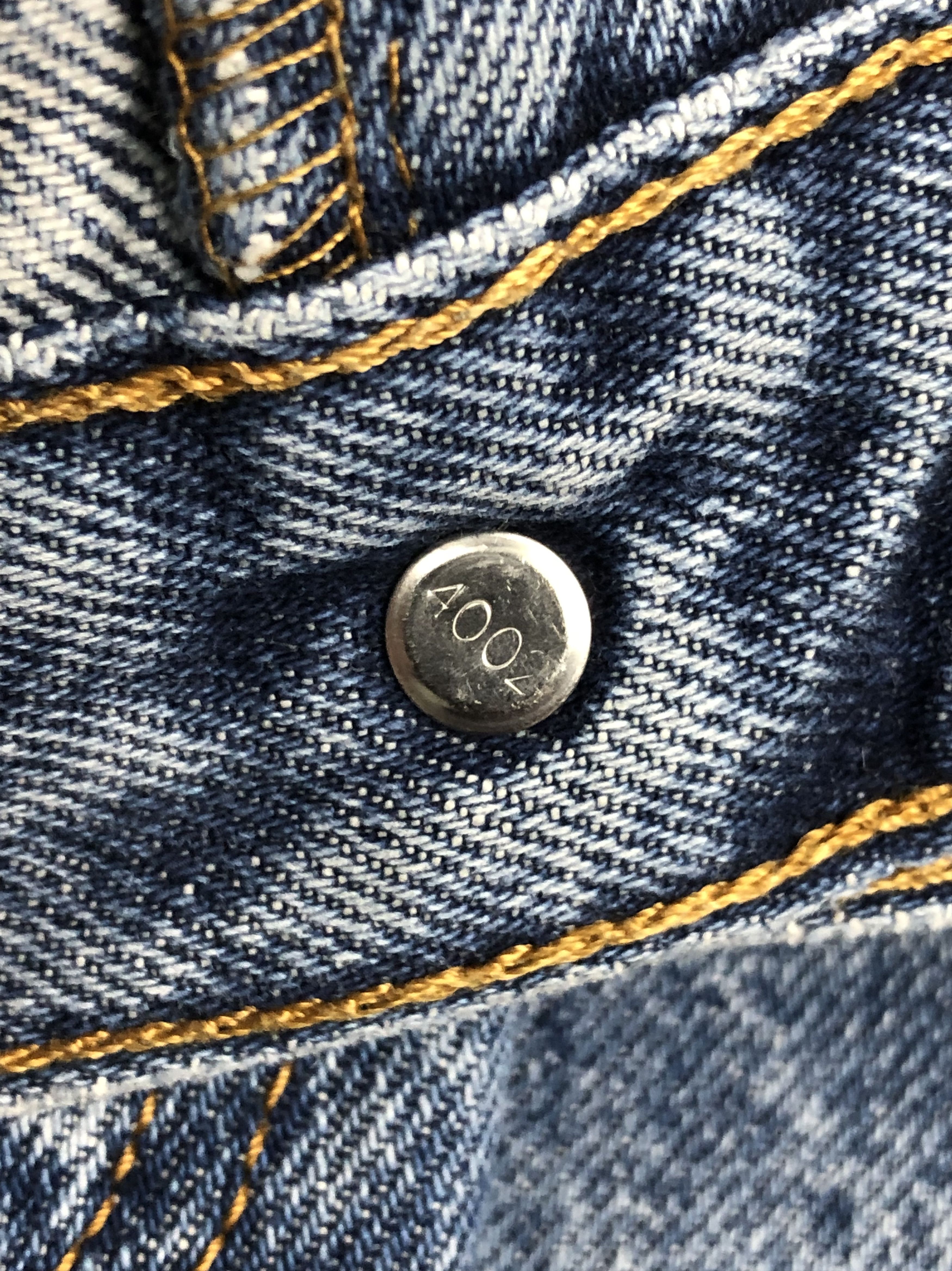 Levi's Faded Blue Vintage Levis 505 Jeans DP1603 Size US 37 - 13 Thumbnail