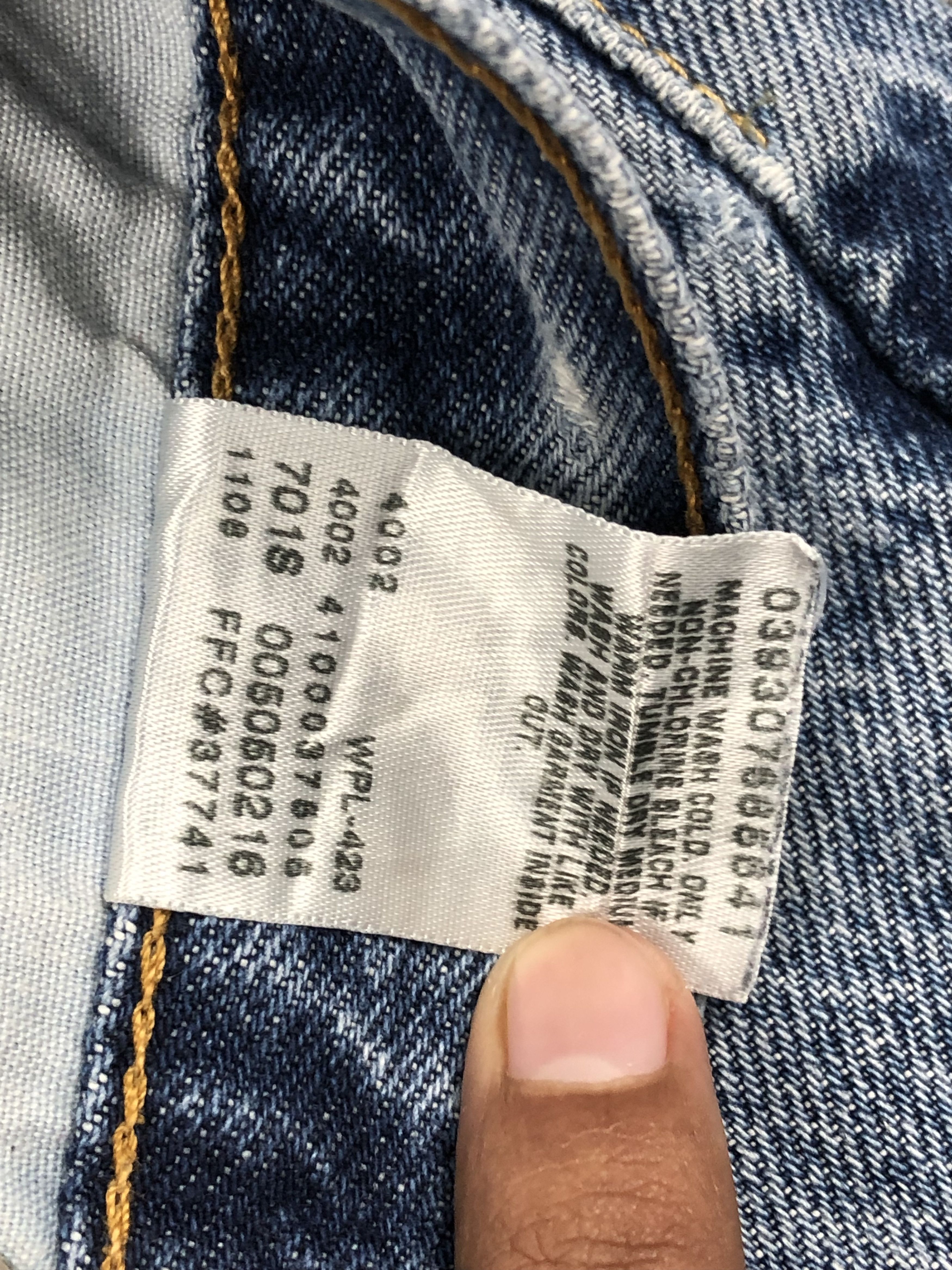 Levi's Faded Blue Vintage Levis 505 Jeans DP1603 Size US 37 - 8 Thumbnail