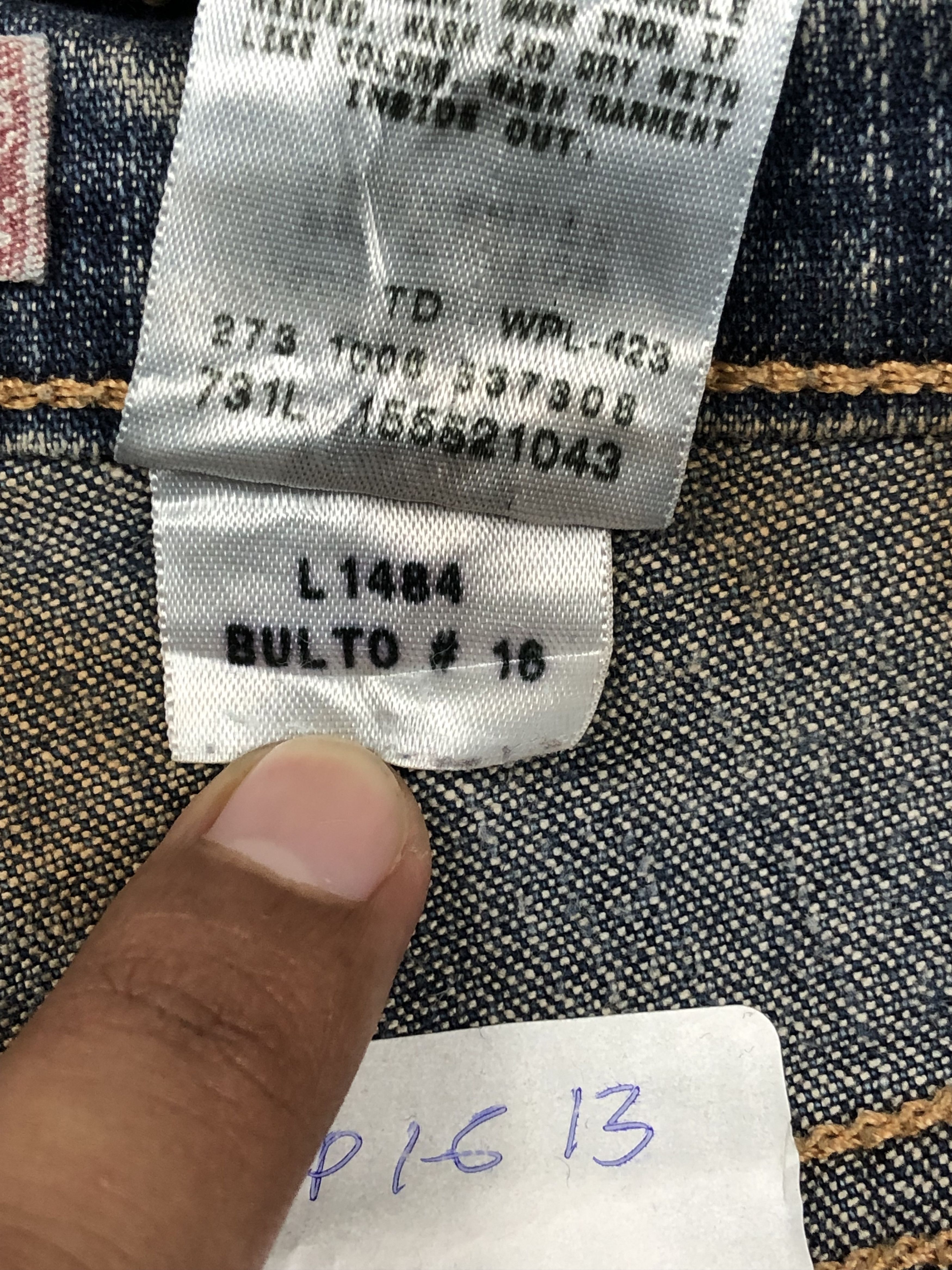Levi's × Vintage Vintage Levis 550 Denim DP1613 Size US 34 / EU 50 - 6 Thumbnail