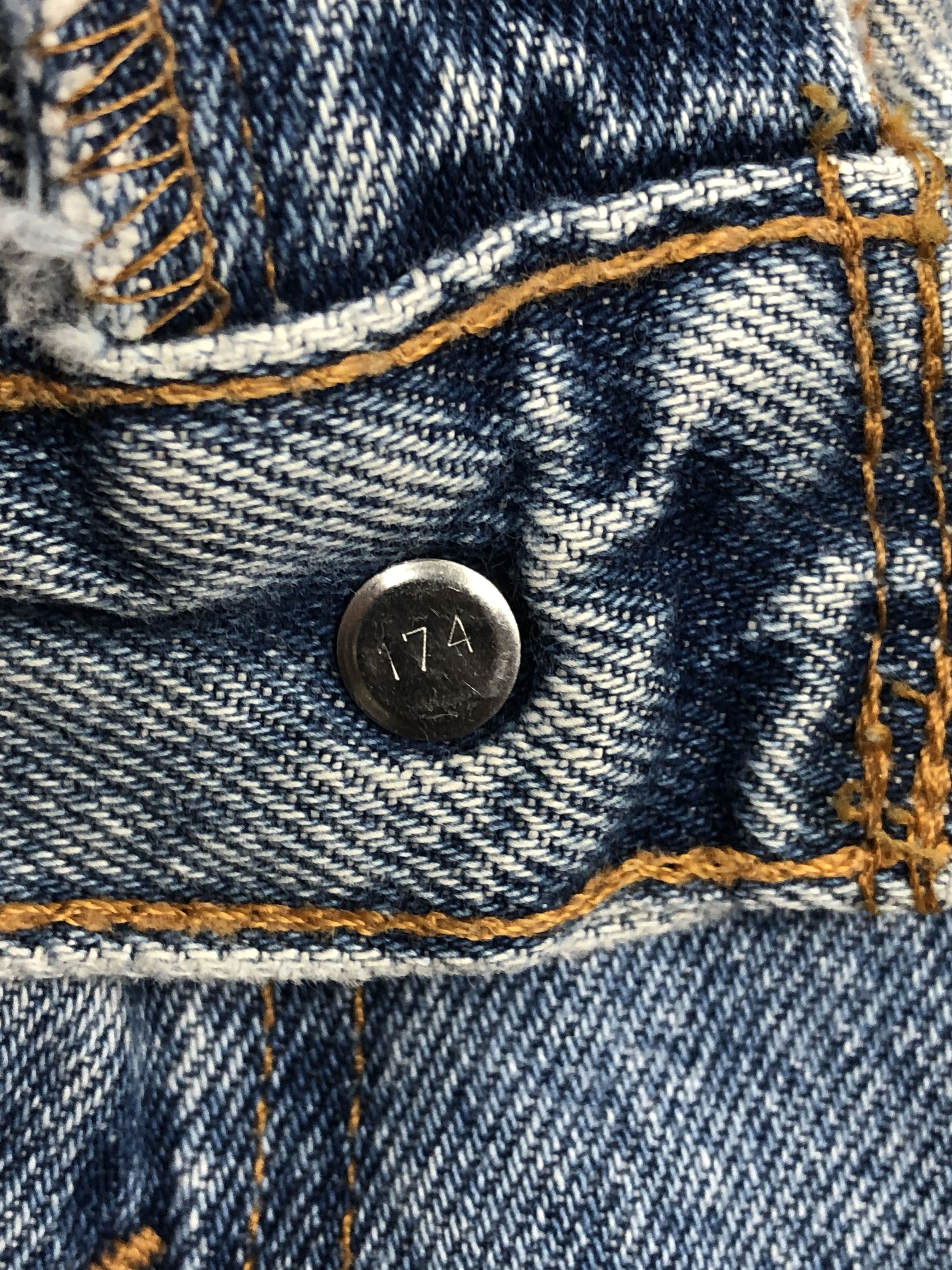 Levi's Vintage 90s Levis 540 Faded Blue Jeans DP1618 Size US 36 / EU 52 - 12 Thumbnail