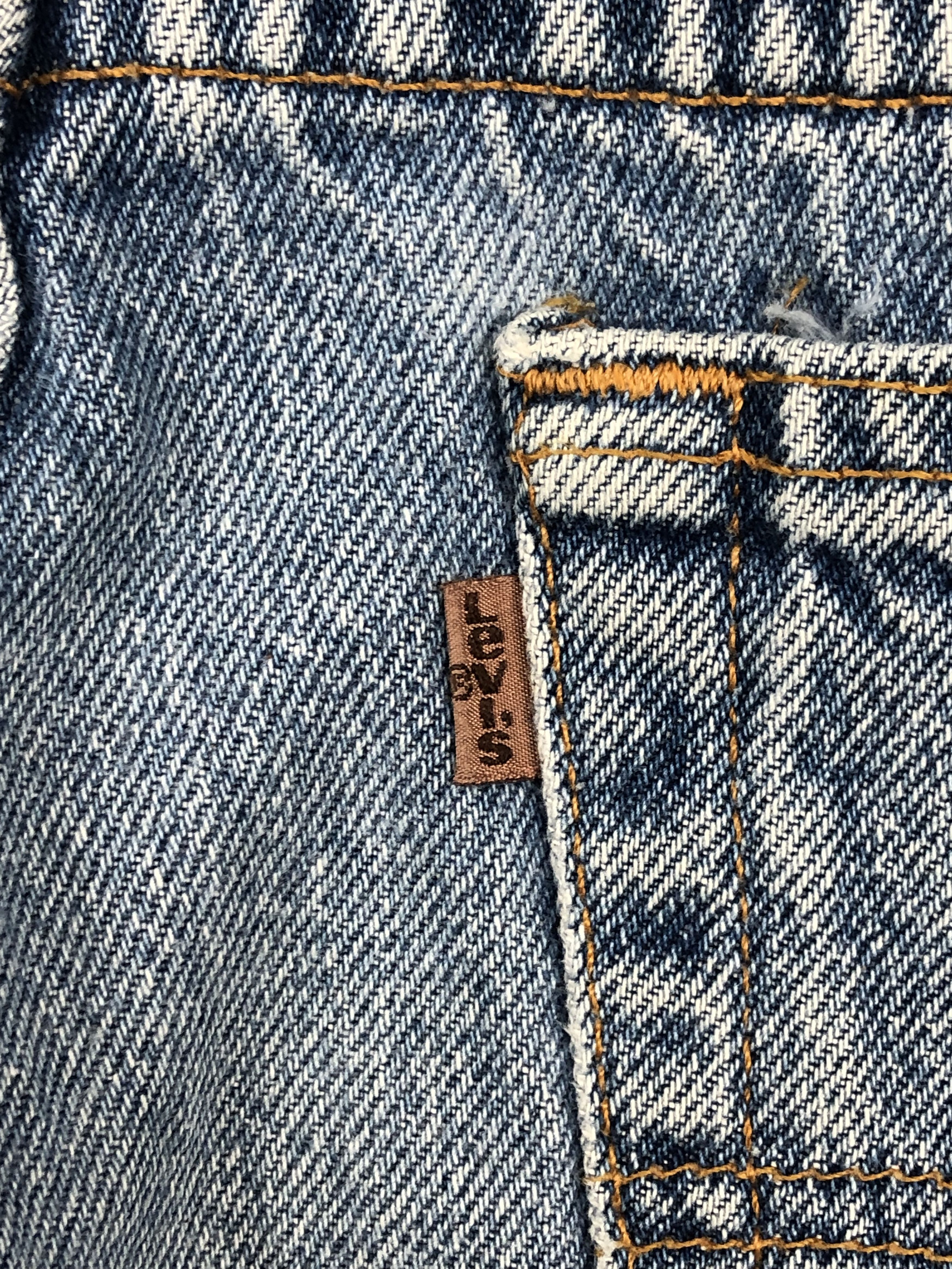 Levi's Vintage 90s Levis 540 Faded Blue Jeans DP1618 Size US 36 / EU 52 - 6 Thumbnail