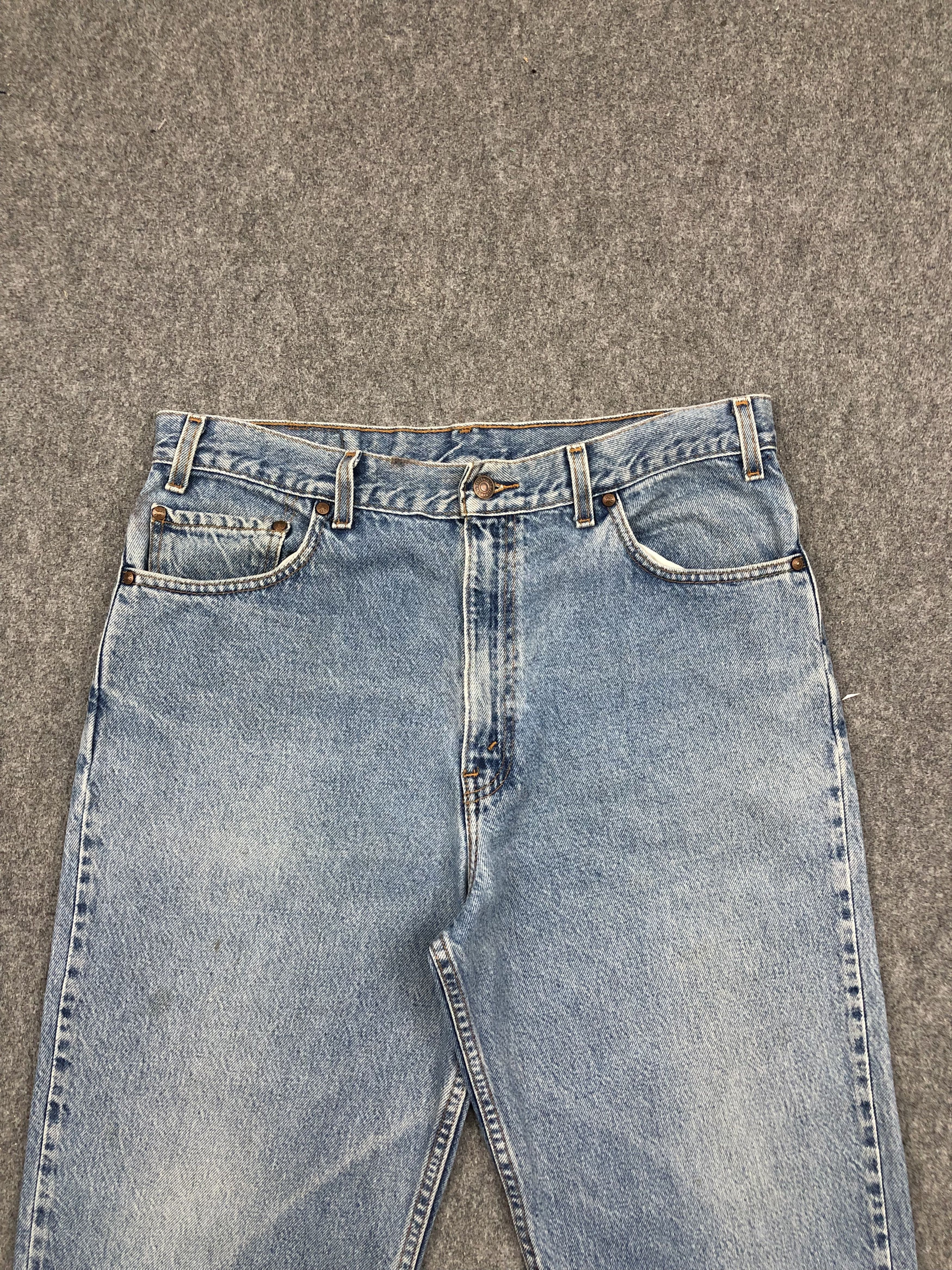 Levi's Vintage 90s Levis 540 Faded Blue Jeans DP1618 Size US 36 / EU 52 - 2 Thumbnail