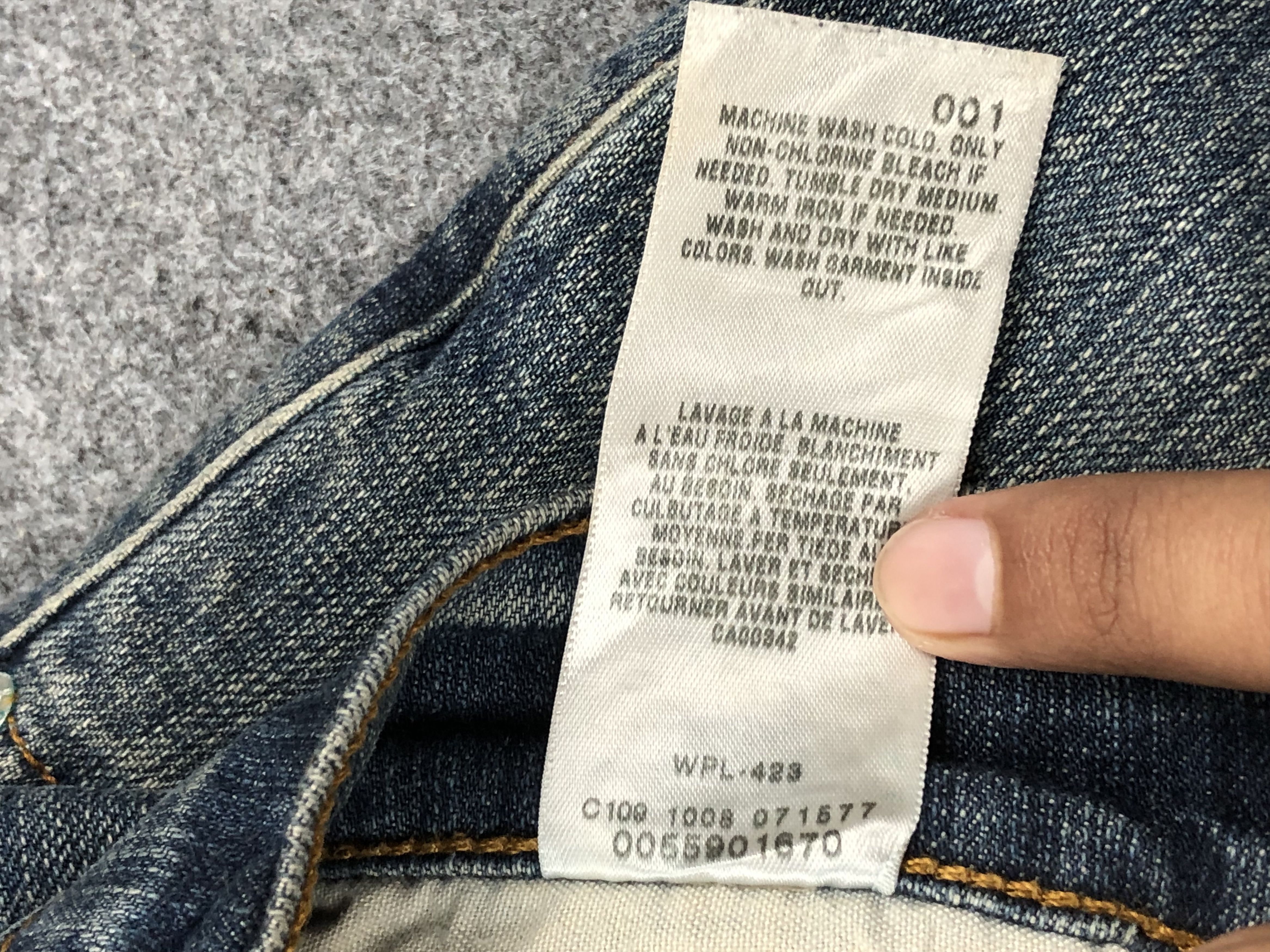 Levi's Vintage Levis 559 Faded Blue Jeans DP1607 Size US 38 / EU 54 - 8 Thumbnail