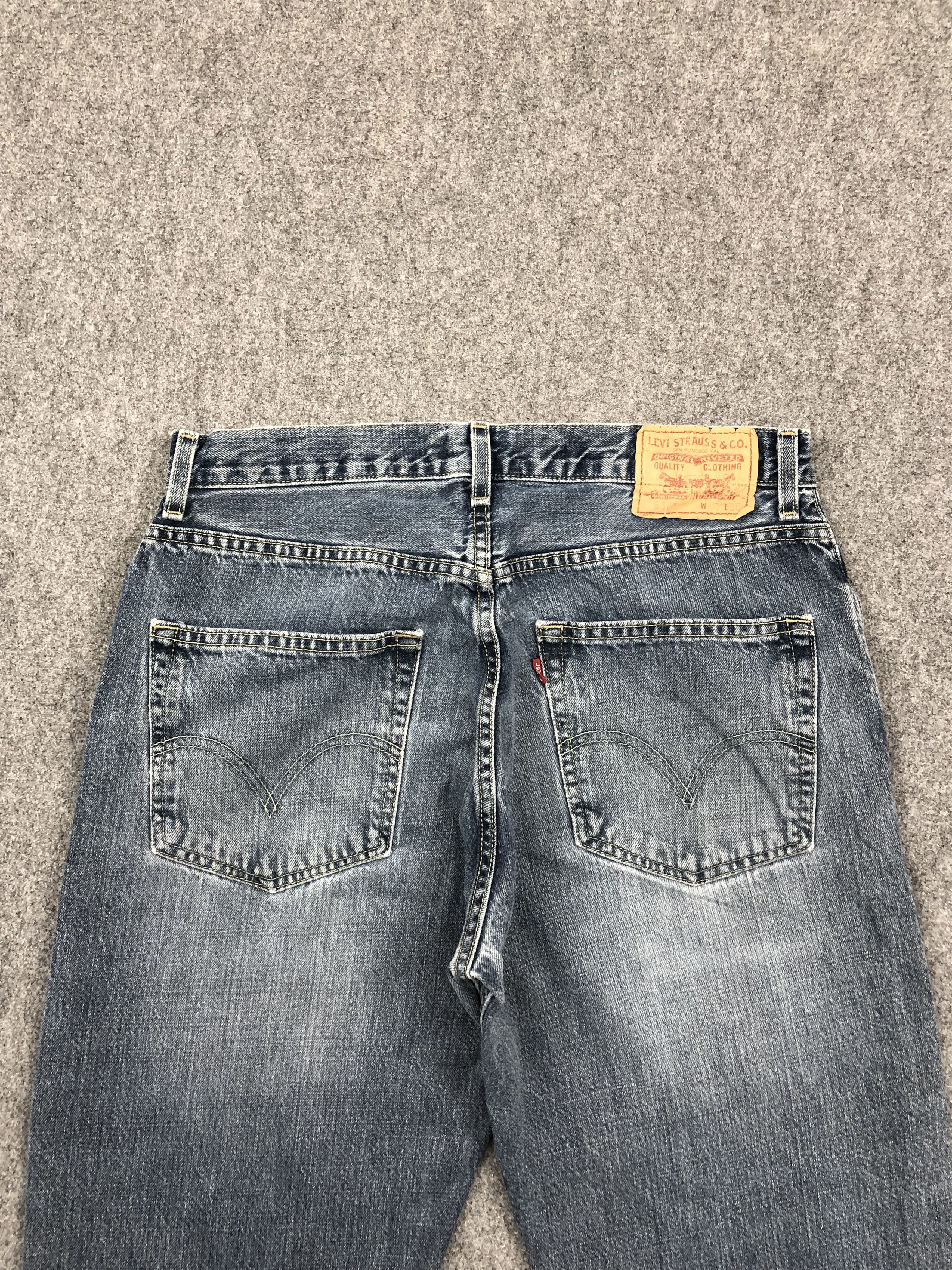 Levi's × Vintage Vintage Levis 569 Faded Blue Jeans DP1605 Size US 34 / EU 50 - 4 Thumbnail