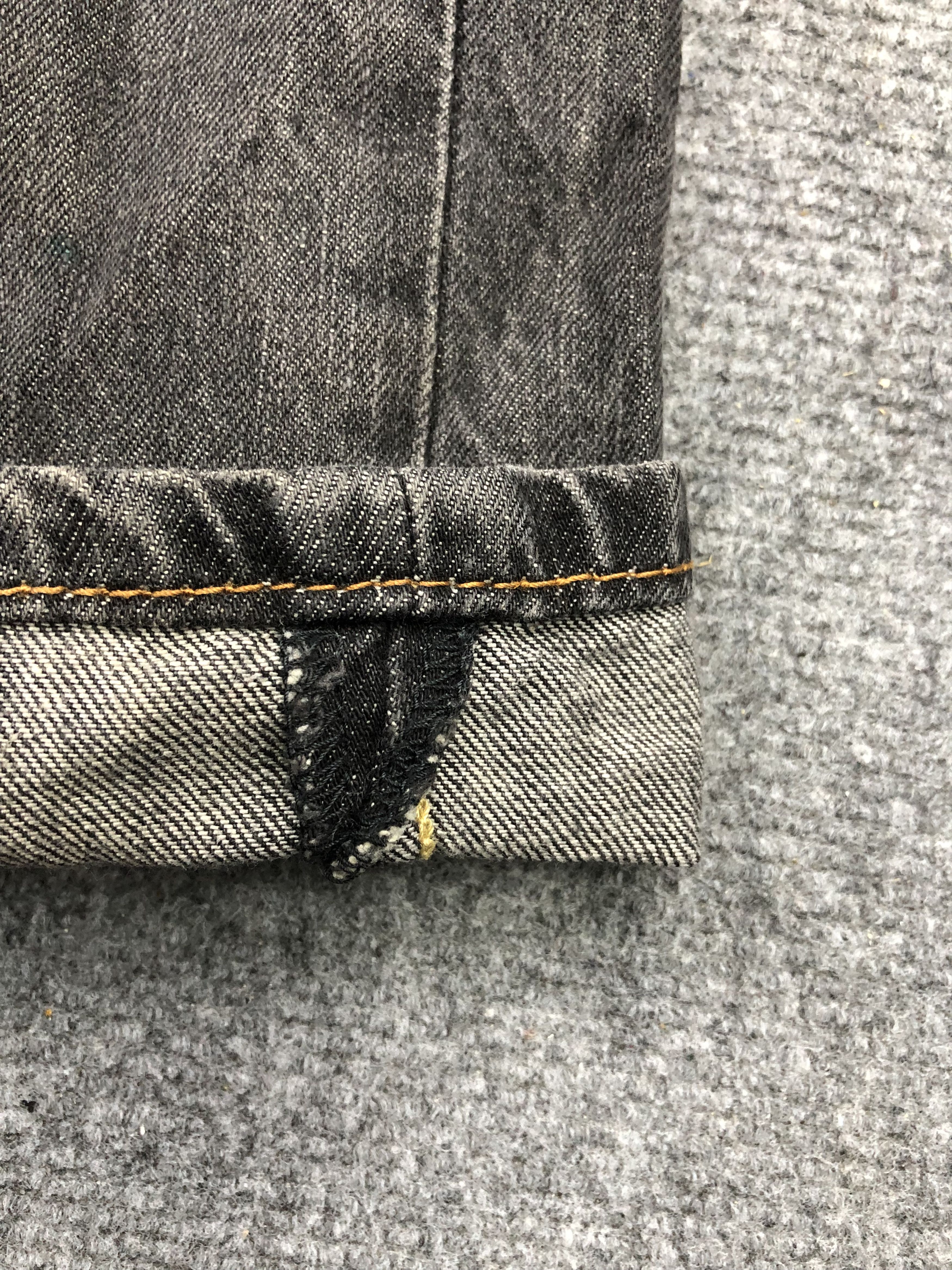 Levi's Vintage Levis 569 Black Jeans DP1602 Size US 35 - 11 Thumbnail