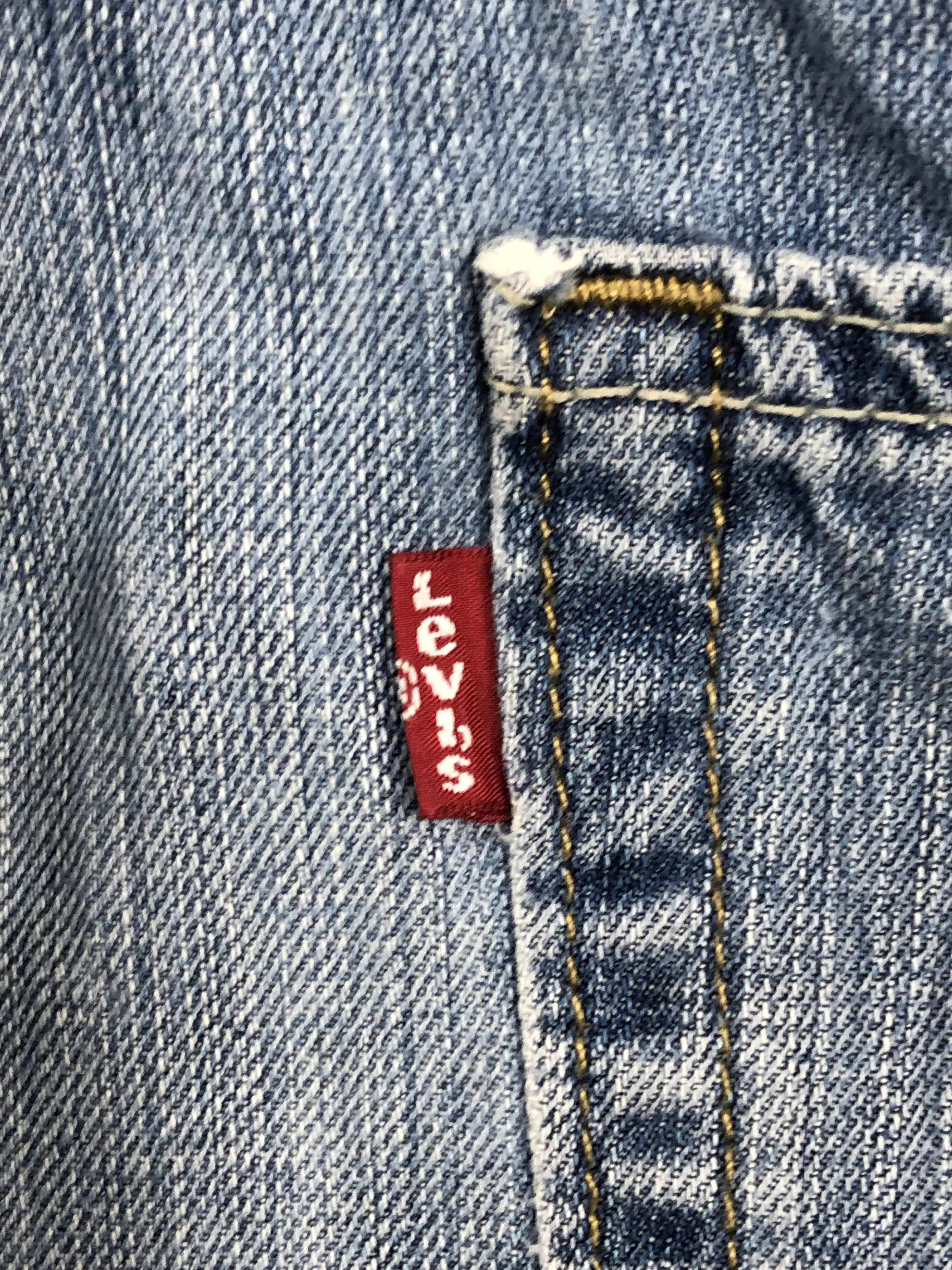 Levi's Vintage Levis 569 Faded Blue Jeans DP1608 Size US 36 / EU 52 - 6 Thumbnail