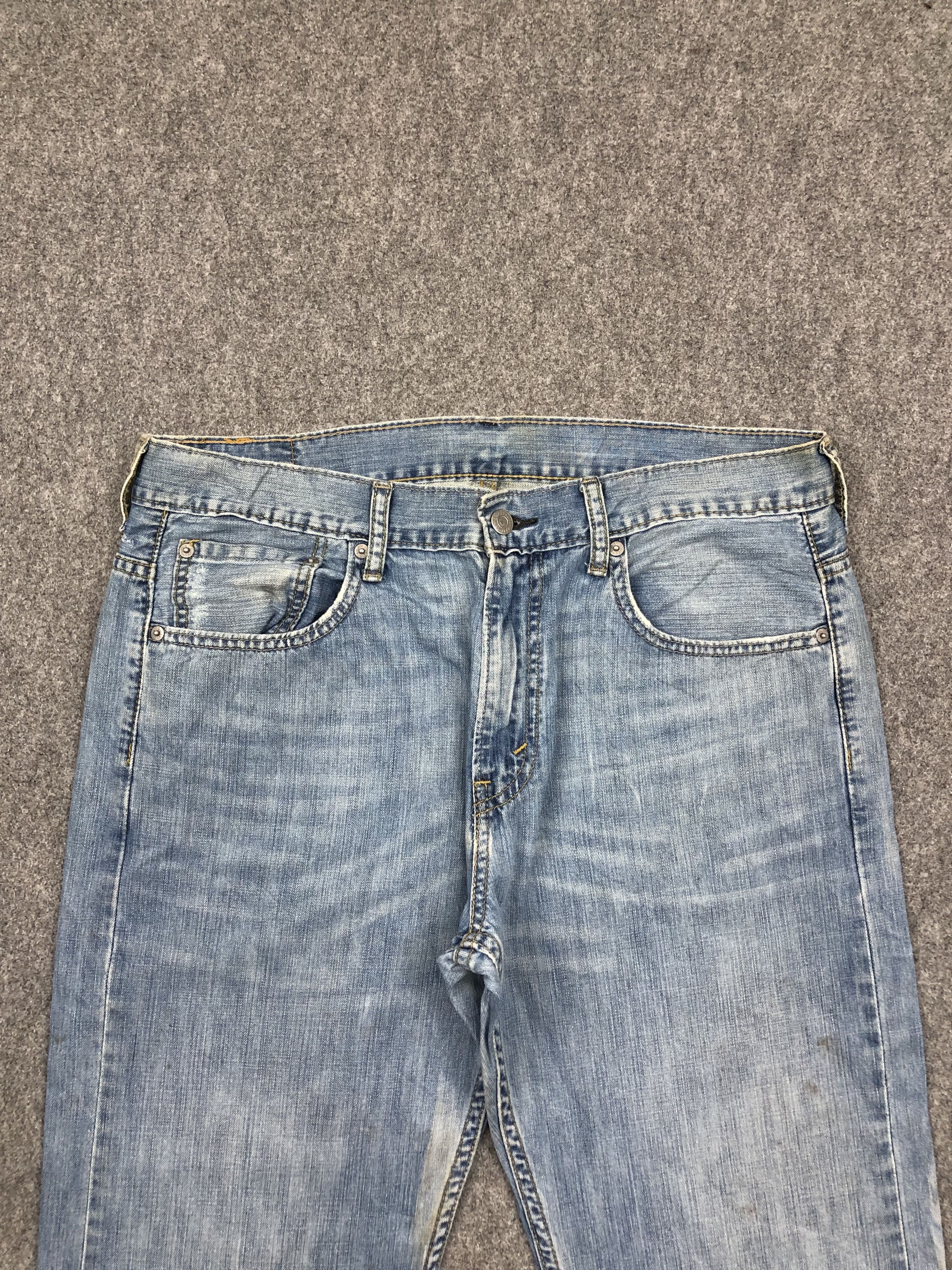 Levi's Vintage Levis 569 Faded Blue Jeans DP1608 Size US 36 / EU 52 - 2 Thumbnail