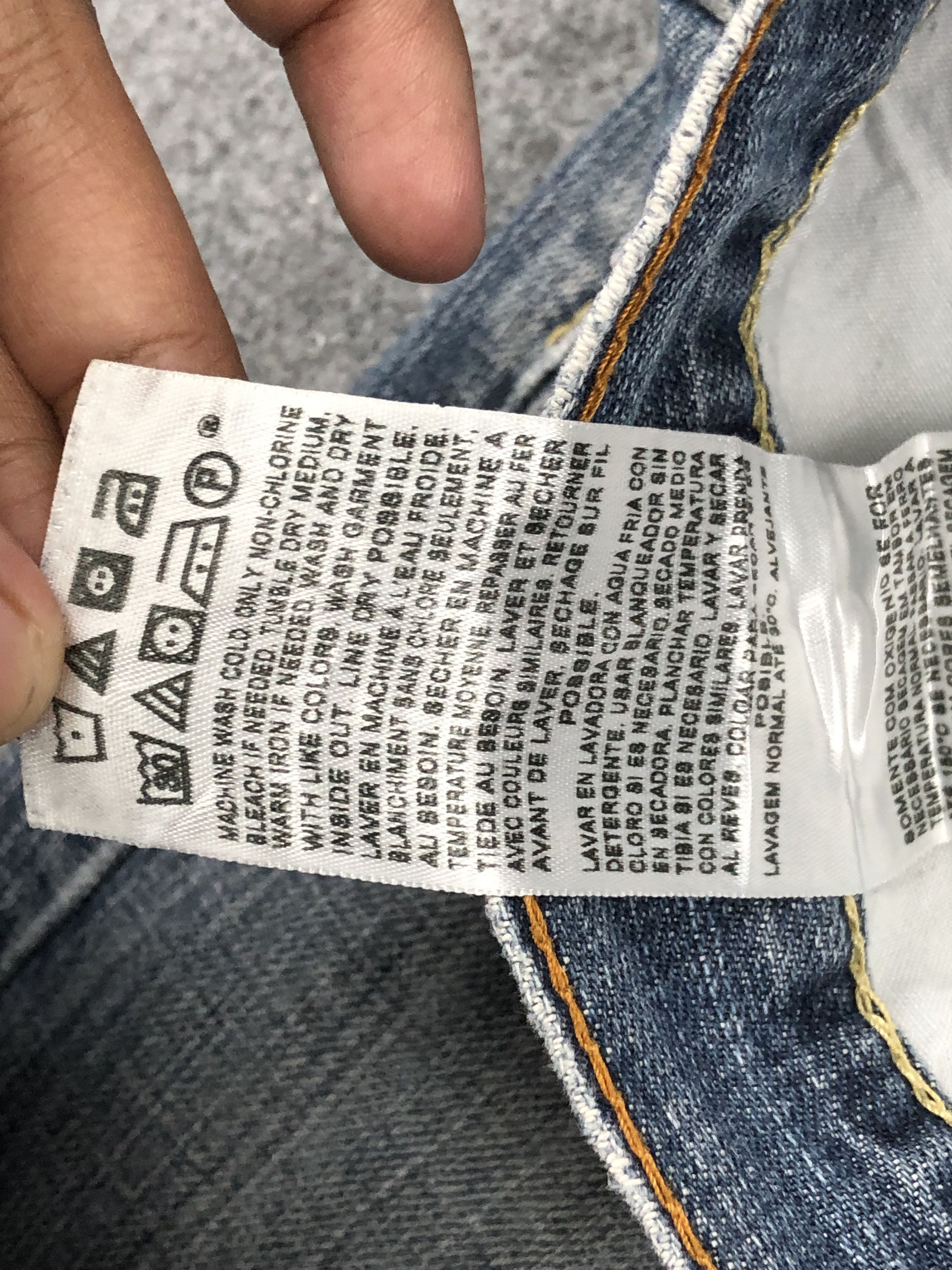 Levi's Vintage Levis 559 Blue Denim DP1604 Size US 40 / EU 56 - 14 Thumbnail
