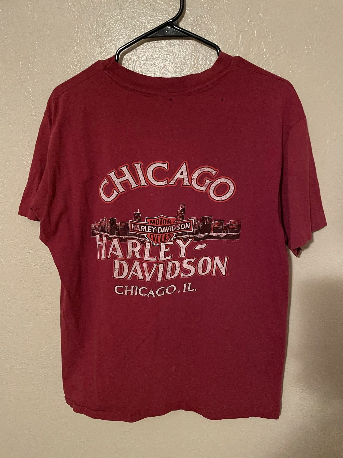 Harley Davidson 1978 vintage Harley Davidson t shirt Size US L / EU 52-54 / 3 - 2 Thumbnail