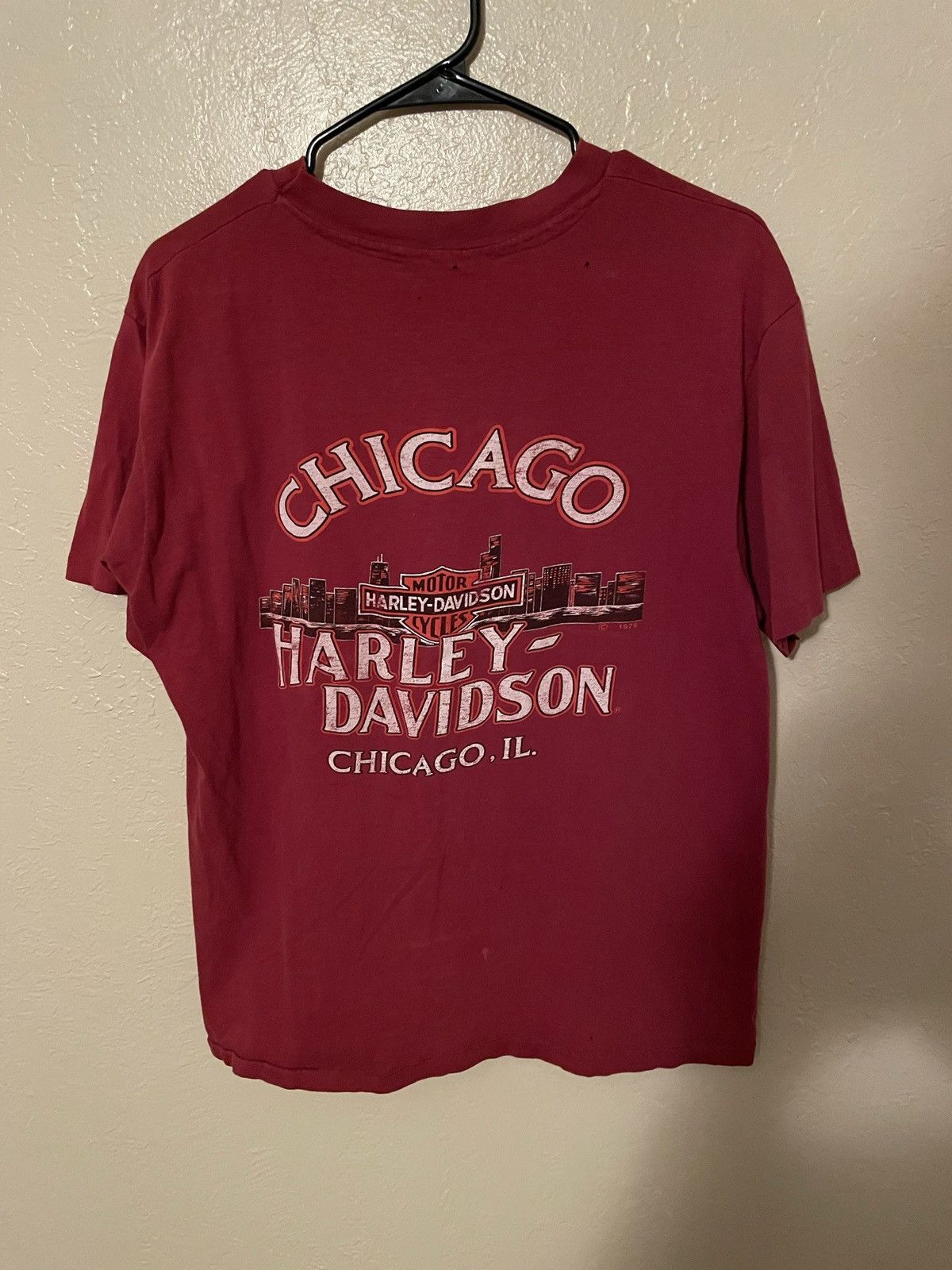 Harley Davidson 1978 vintage Harley Davidson t shirt Size US L / EU 52-54 / 3 - 4 Thumbnail