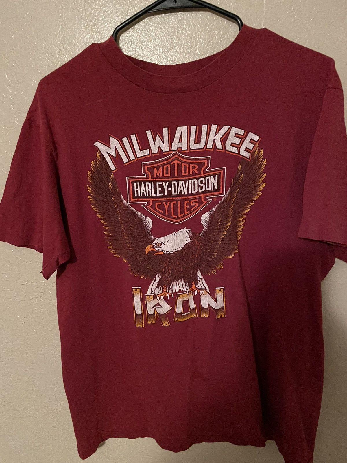 Harley Davidson 1978 vintage Harley Davidson t shirt Size US L / EU 52-54 / 3 - 1 Thumbnail