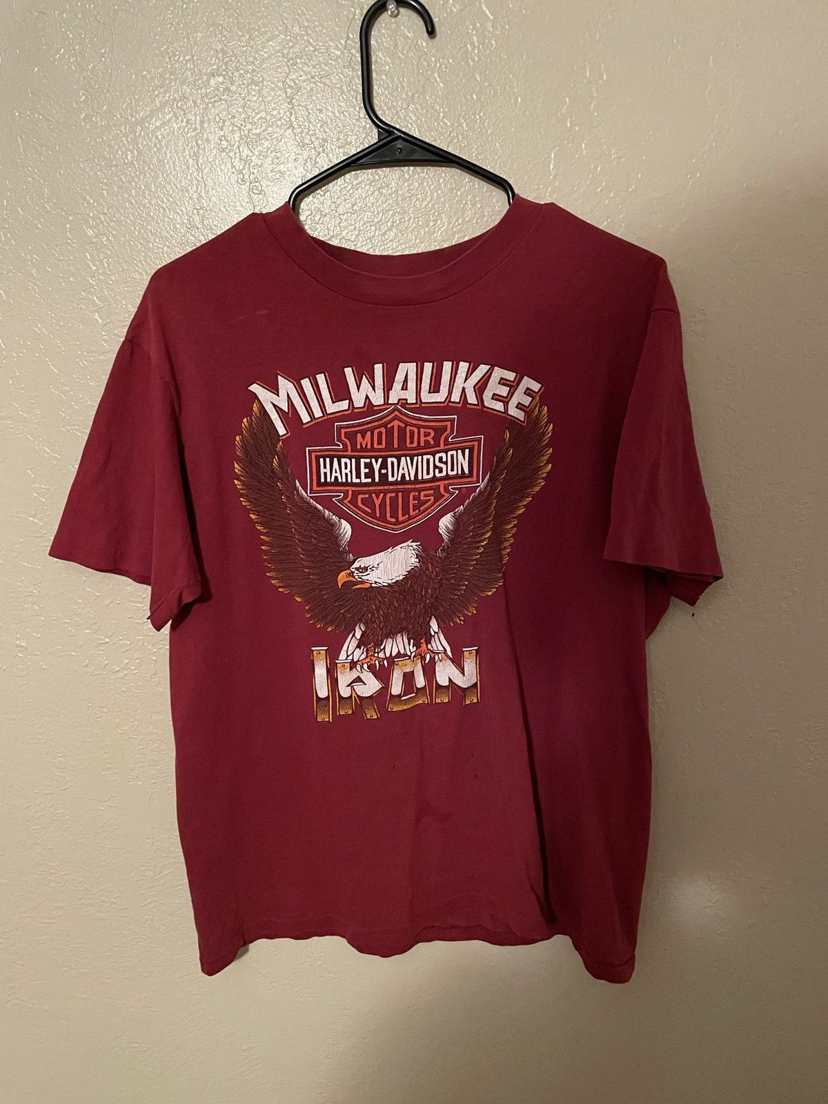 Harley Davidson 1978 vintage Harley Davidson t shirt Size US L / EU 52-54 / 3 - 3 Thumbnail