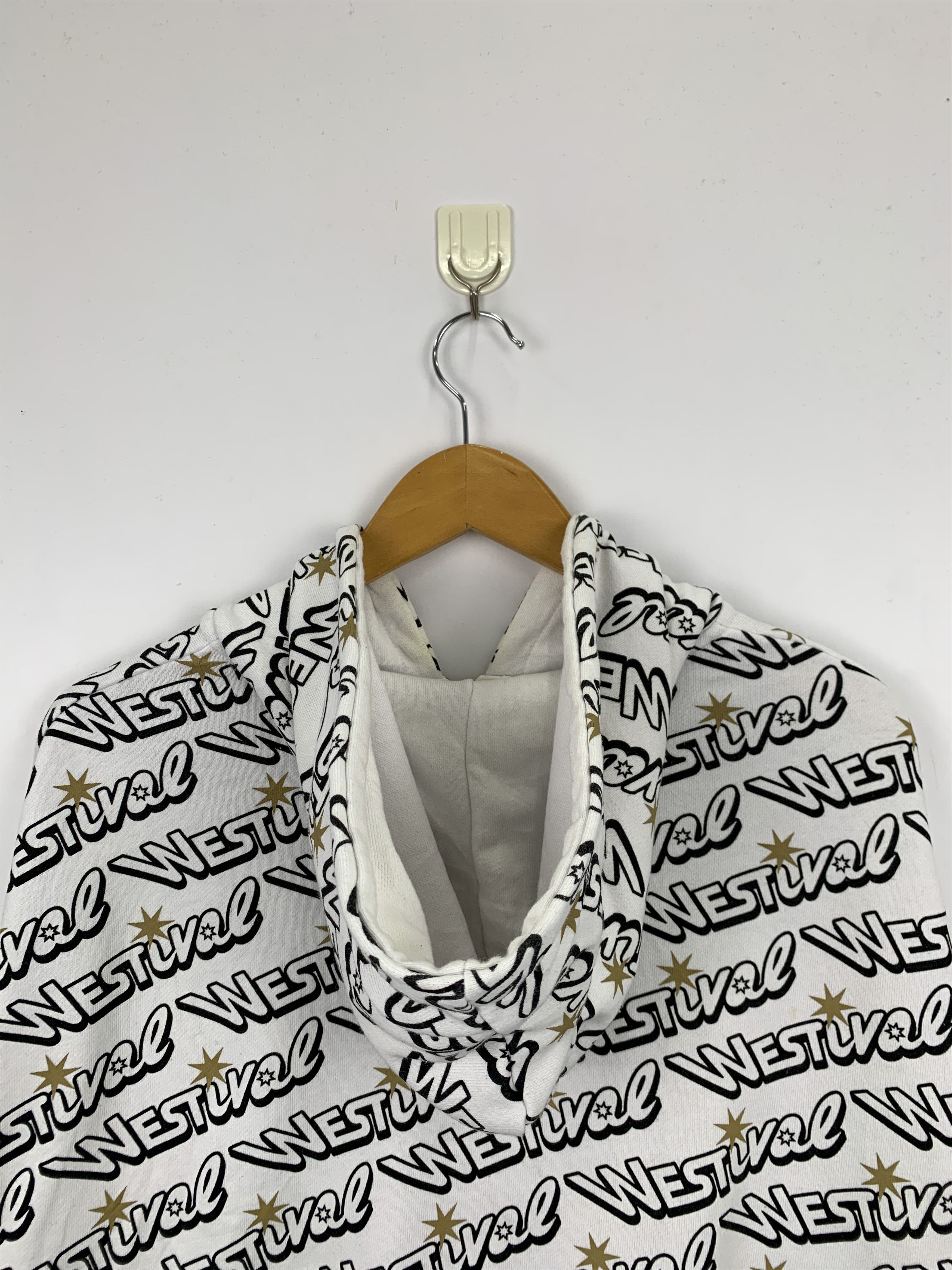 Band Tees Vintage West Live Tour 2018 Pullover Hoodie Jacket J1062 Size US L / EU 52-54 / 3 - 4 Thumbnail