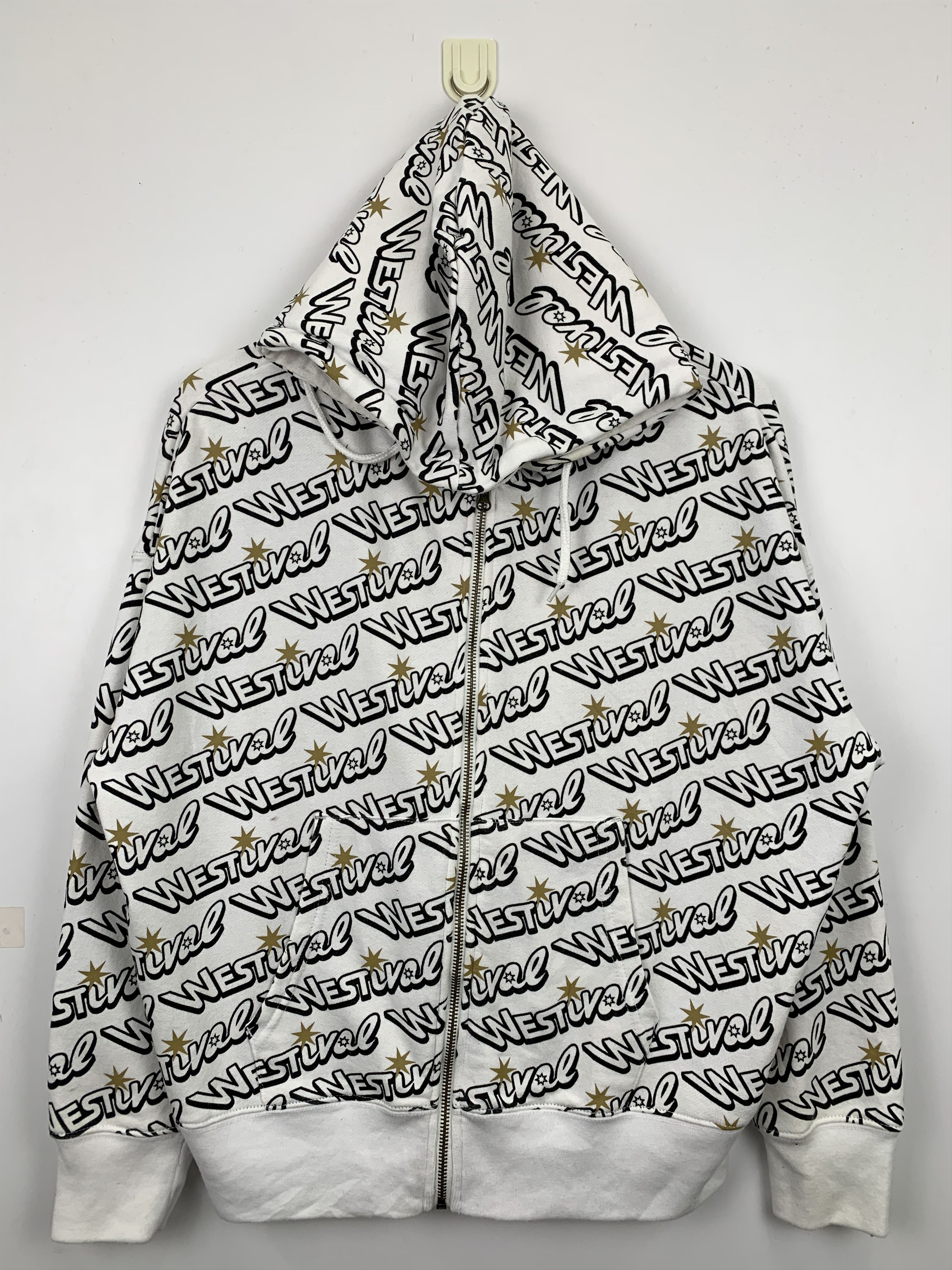 Band Tees Vintage West Live Tour 2018 Pullover Hoodie Jacket J1062 Size US L / EU 52-54 / 3 - 1 Thumbnail