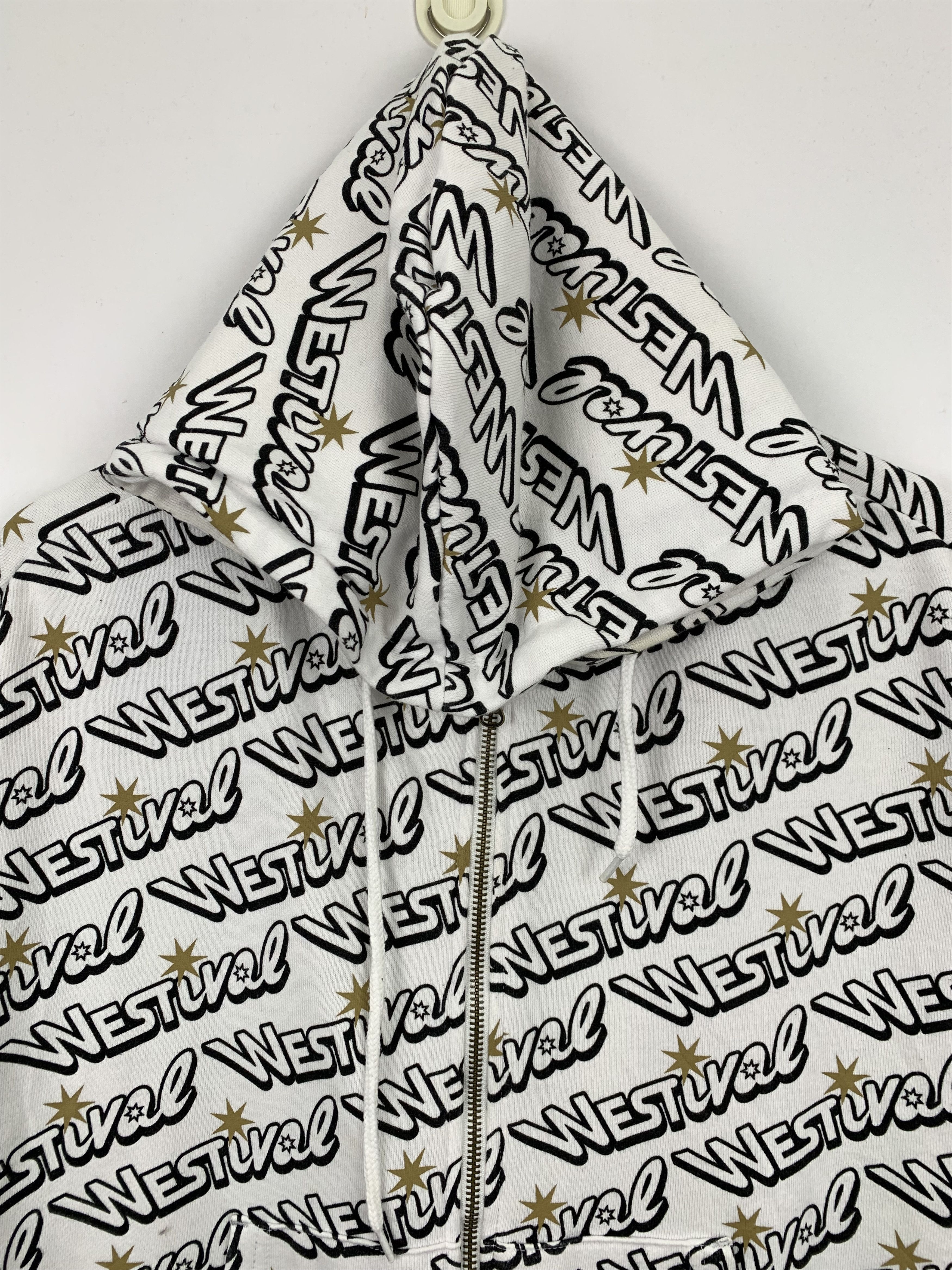 Band Tees Vintage West Live Tour 2018 Pullover Hoodie Jacket J1062 Size US L / EU 52-54 / 3 - 6 Thumbnail