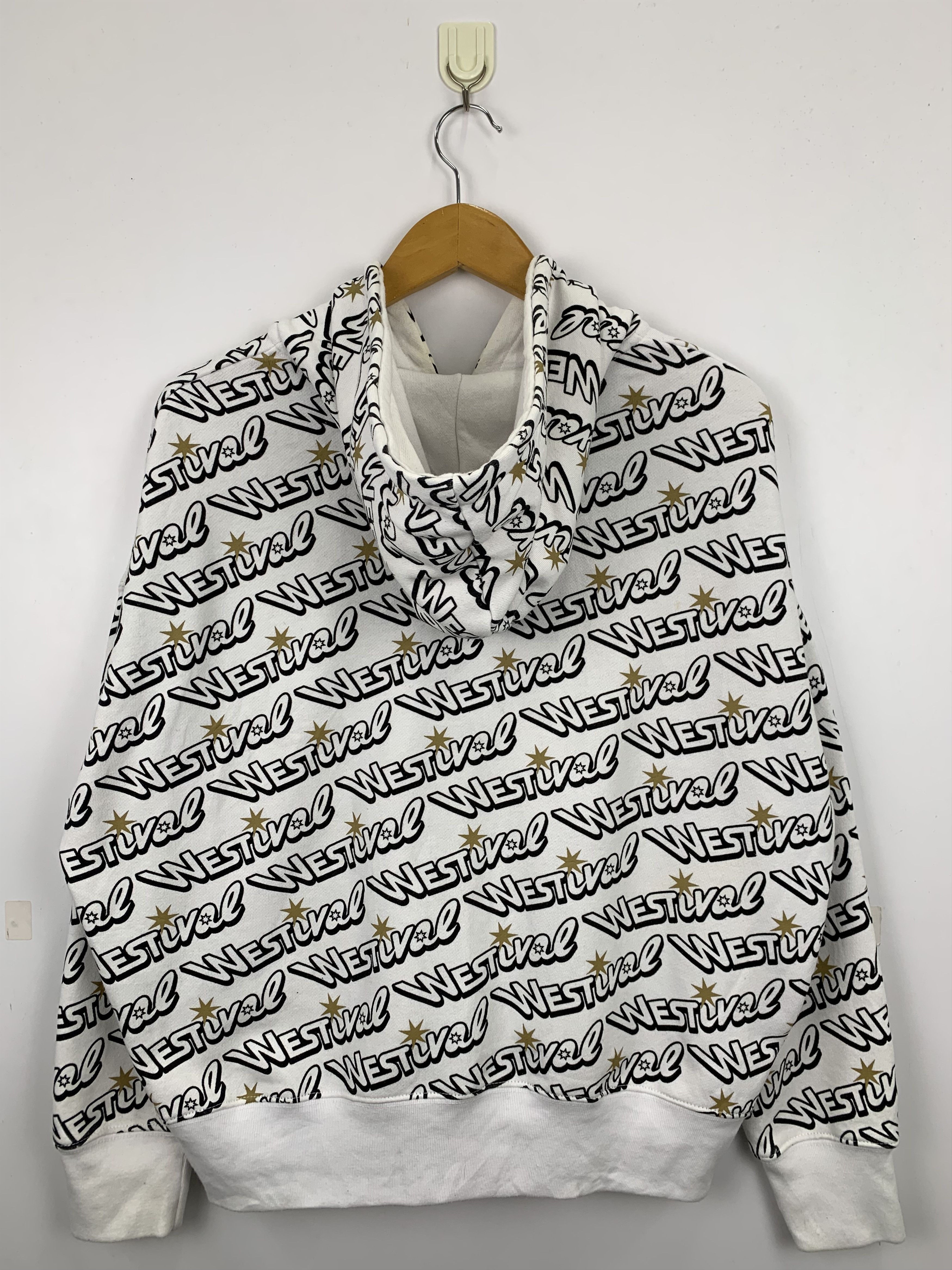 Band Tees Vintage West Live Tour 2018 Pullover Hoodie Jacket J1062 Size US L / EU 52-54 / 3 - 3 Thumbnail