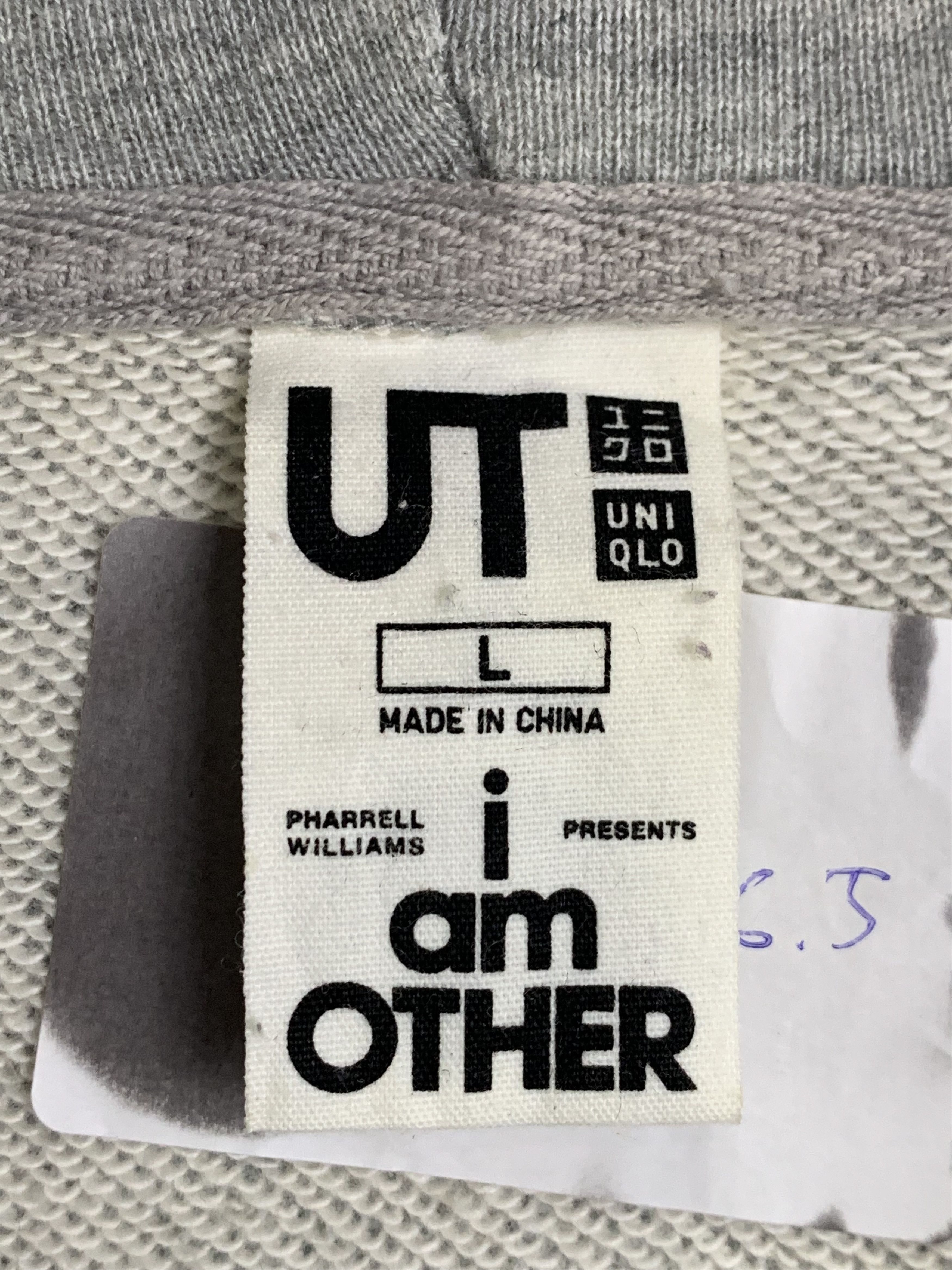Japanese Brand × Pharrell × Uniqlo Uniqlo Pharrell William Hoodie Jumper Hoodie Jacket Size US L / EU 52-54 / 3 - 7 Thumbnail