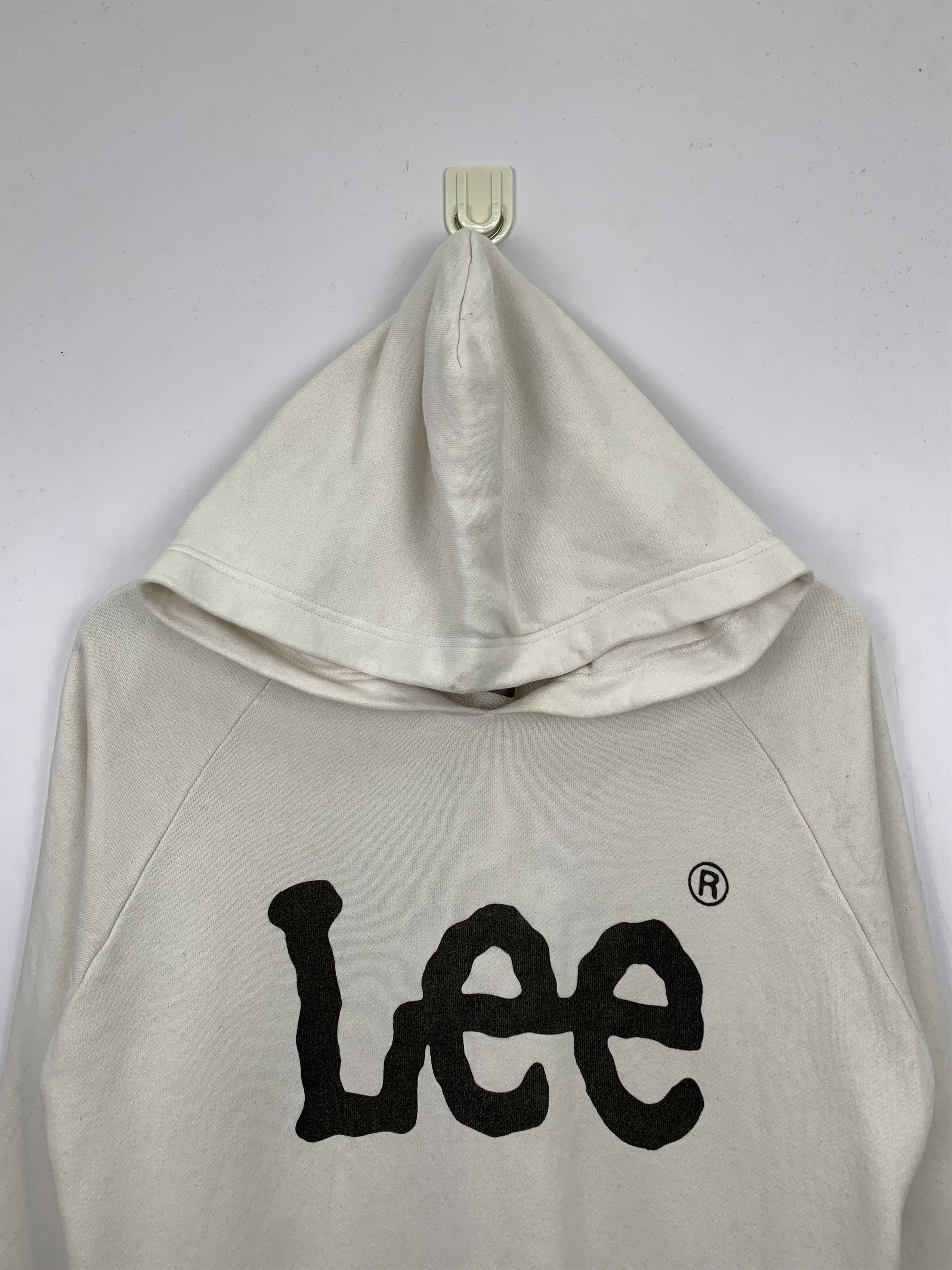 Lee × Vintage Vintage Lee Center Hoodie Pullover Jacket Size US L / EU 52-54 / 3 - 2 Thumbnail