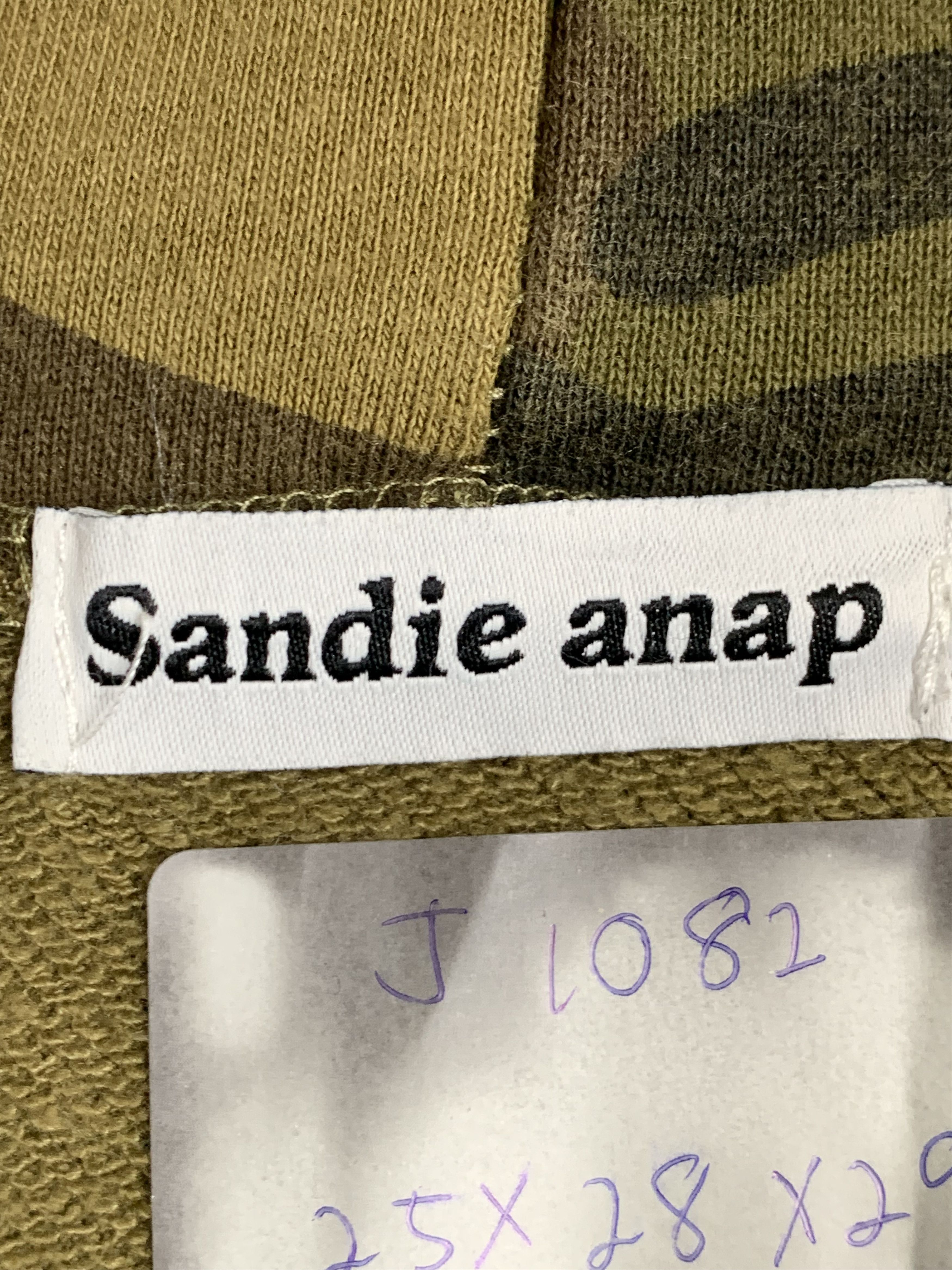 Japanese Brand × Vintage Vintage Japanese Brand Camo Hoodie Pullover Jacket Size US L / EU 52-54 / 3 - 6 Thumbnail