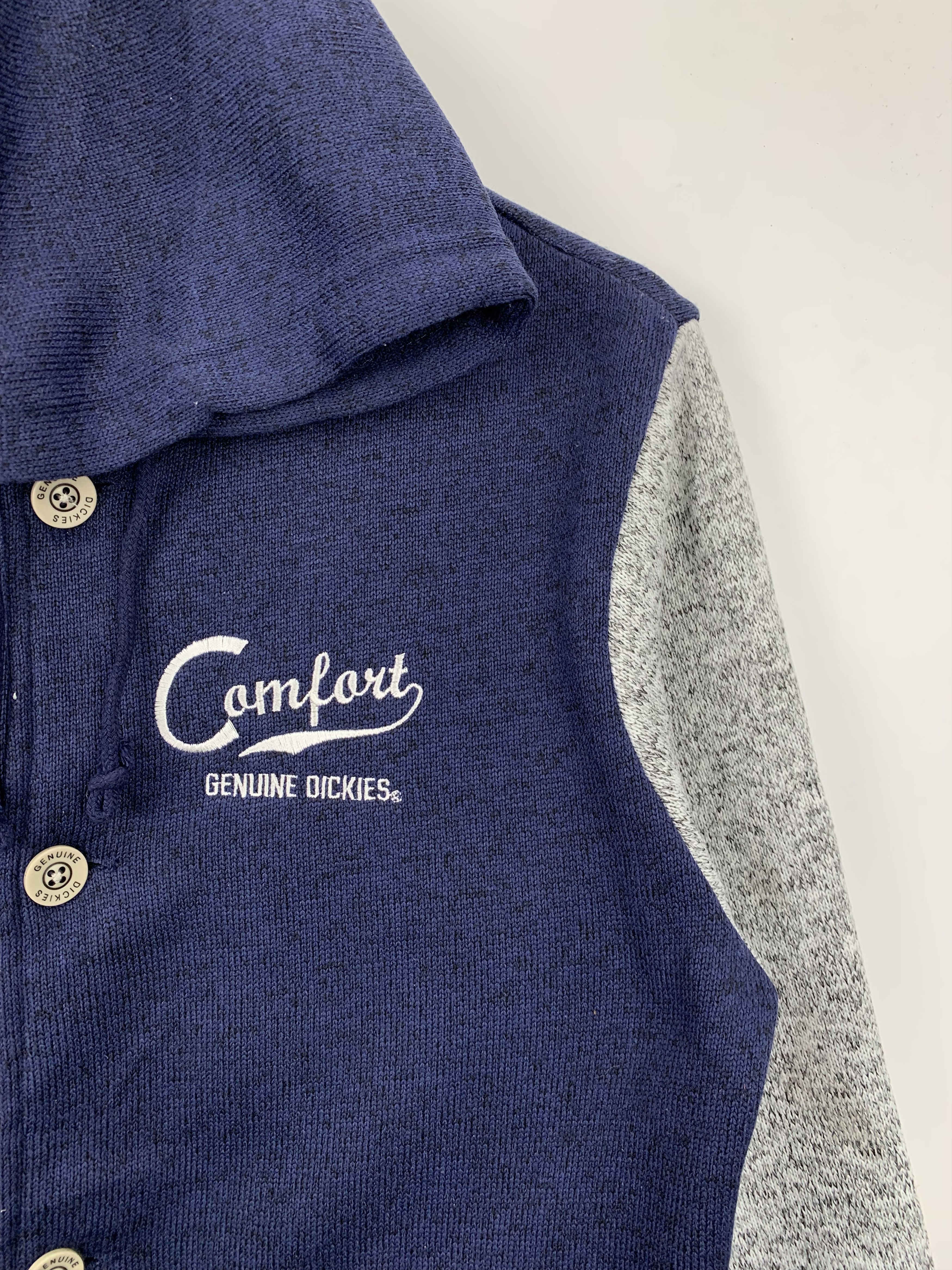 Dickies Vintage Dickies Hoodie Wool Varsity Jacket J1091 Size US L / EU 52-54 / 3 - 7 Thumbnail