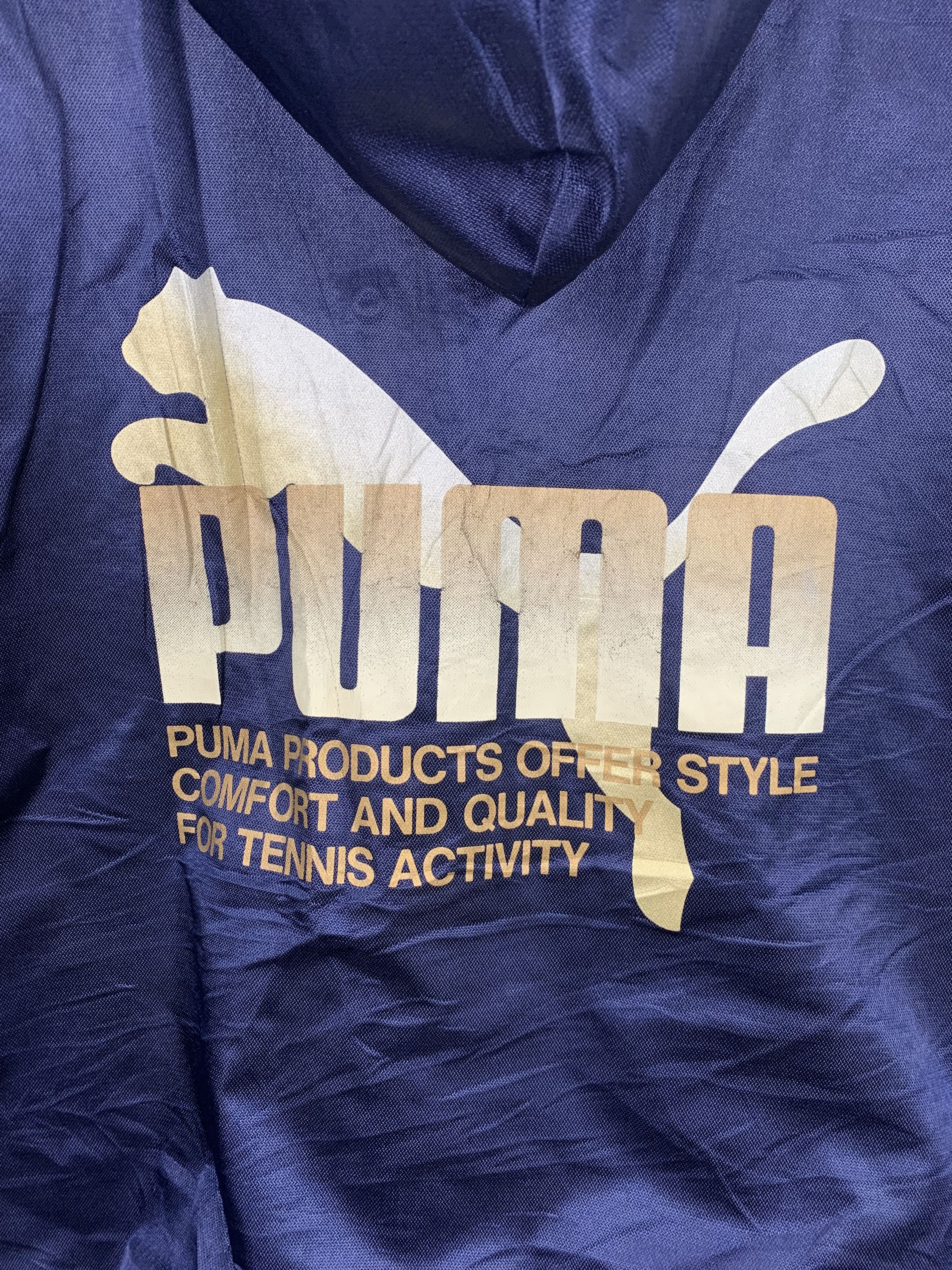 Puma Vintage 90s Puma Button Up Hoodie Coach Jacket J1040 Size US L / EU 52-54 / 3 - 11 Thumbnail