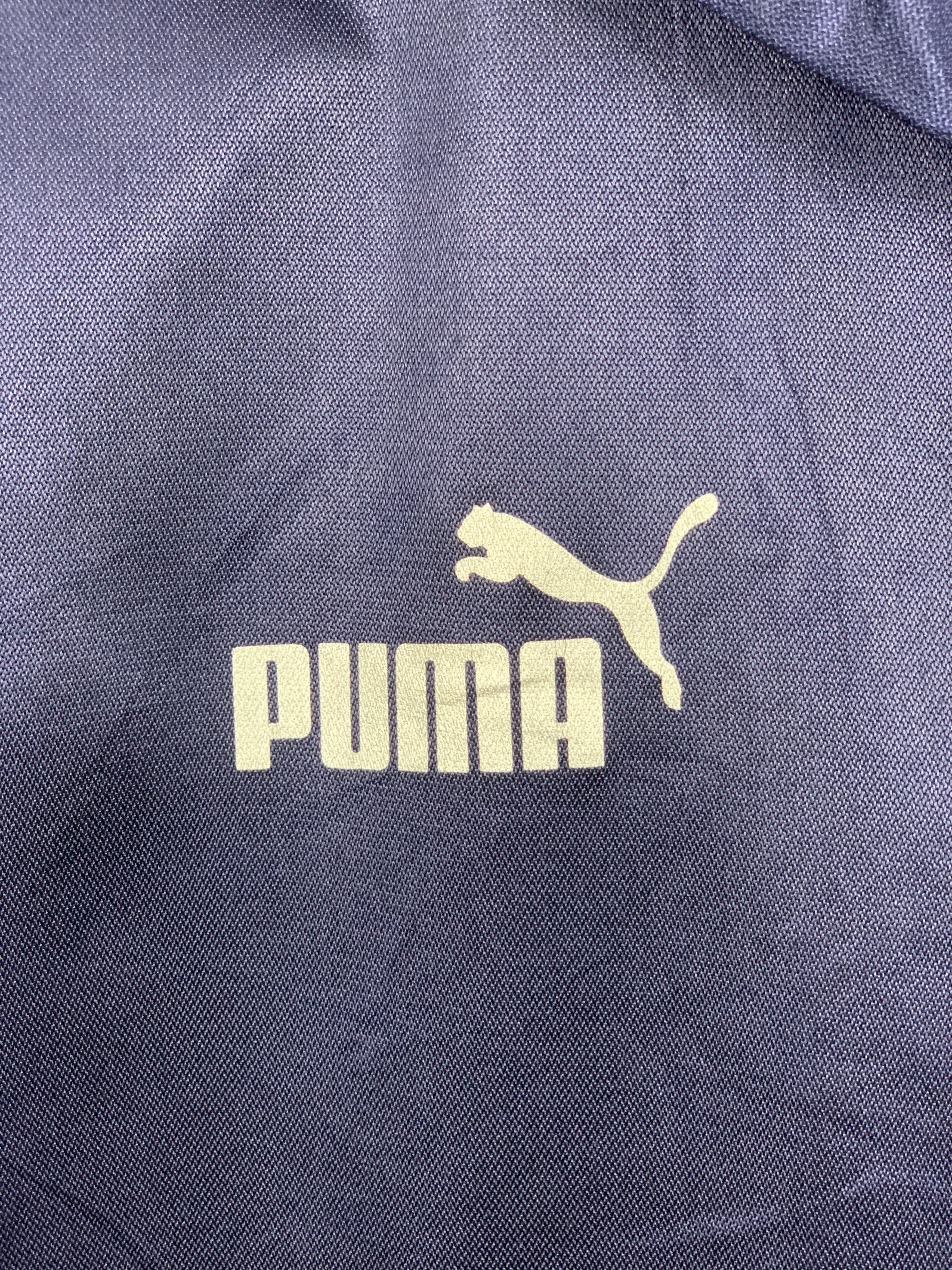 Puma Vintage 90s Puma Button Up Hoodie Coach Jacket J1040 Size US L / EU 52-54 / 3 - 6 Thumbnail