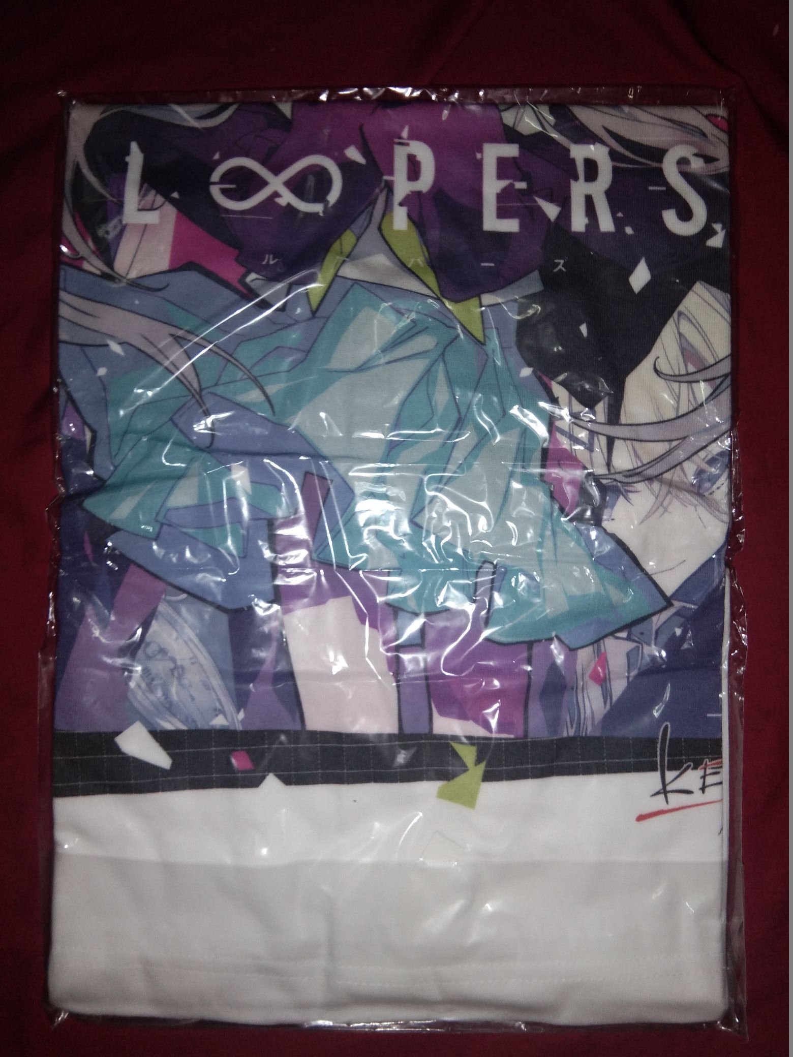 Japanese Brand NEW COSPA Loopers tshirt game anime Size US M / EU 48-50 / 2 - 3 Thumbnail