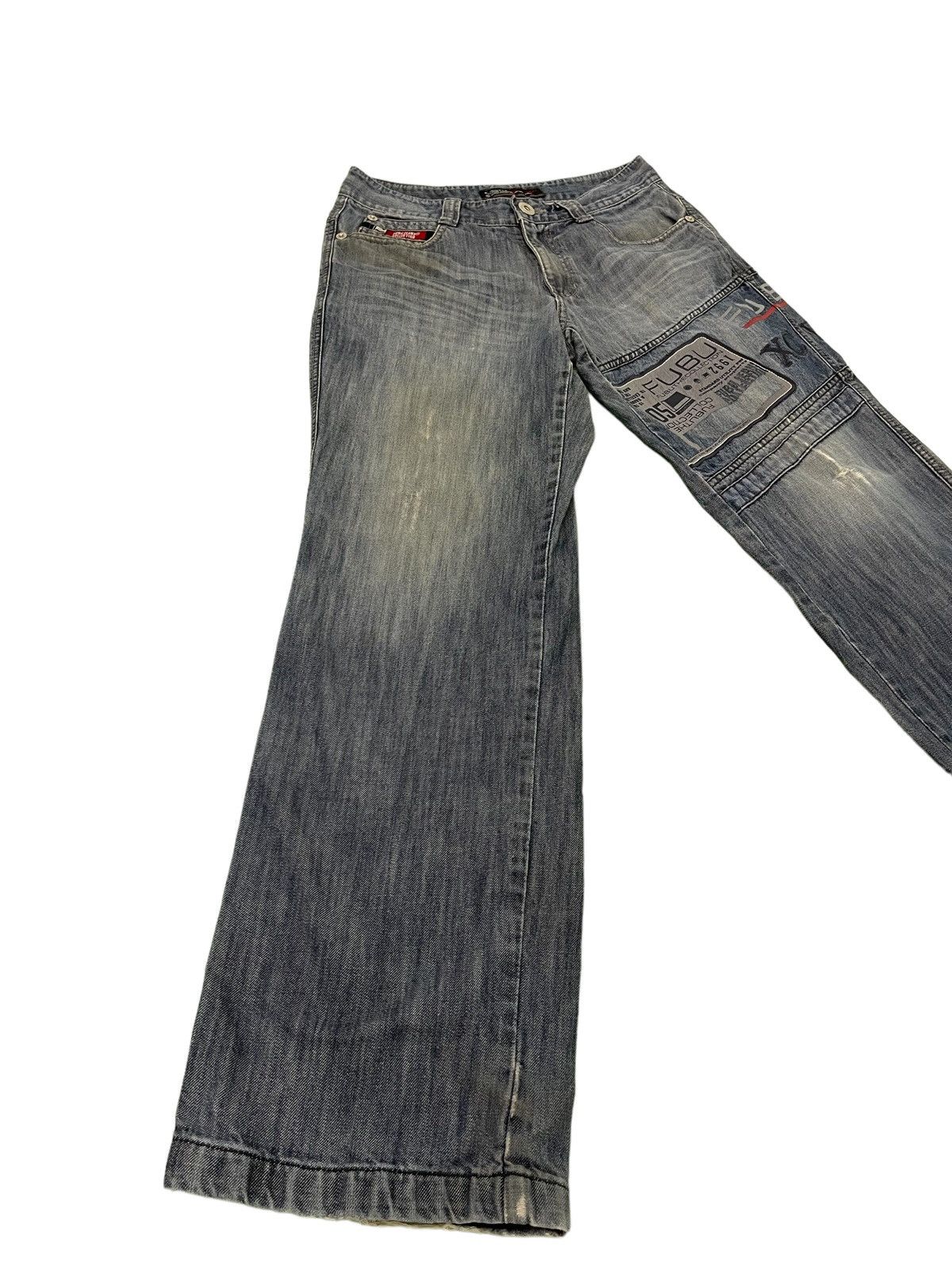 Fubu Fubu Jeans The Collection Denim Regular Loose 2🟦5 Size US 31 - 3 Thumbnail