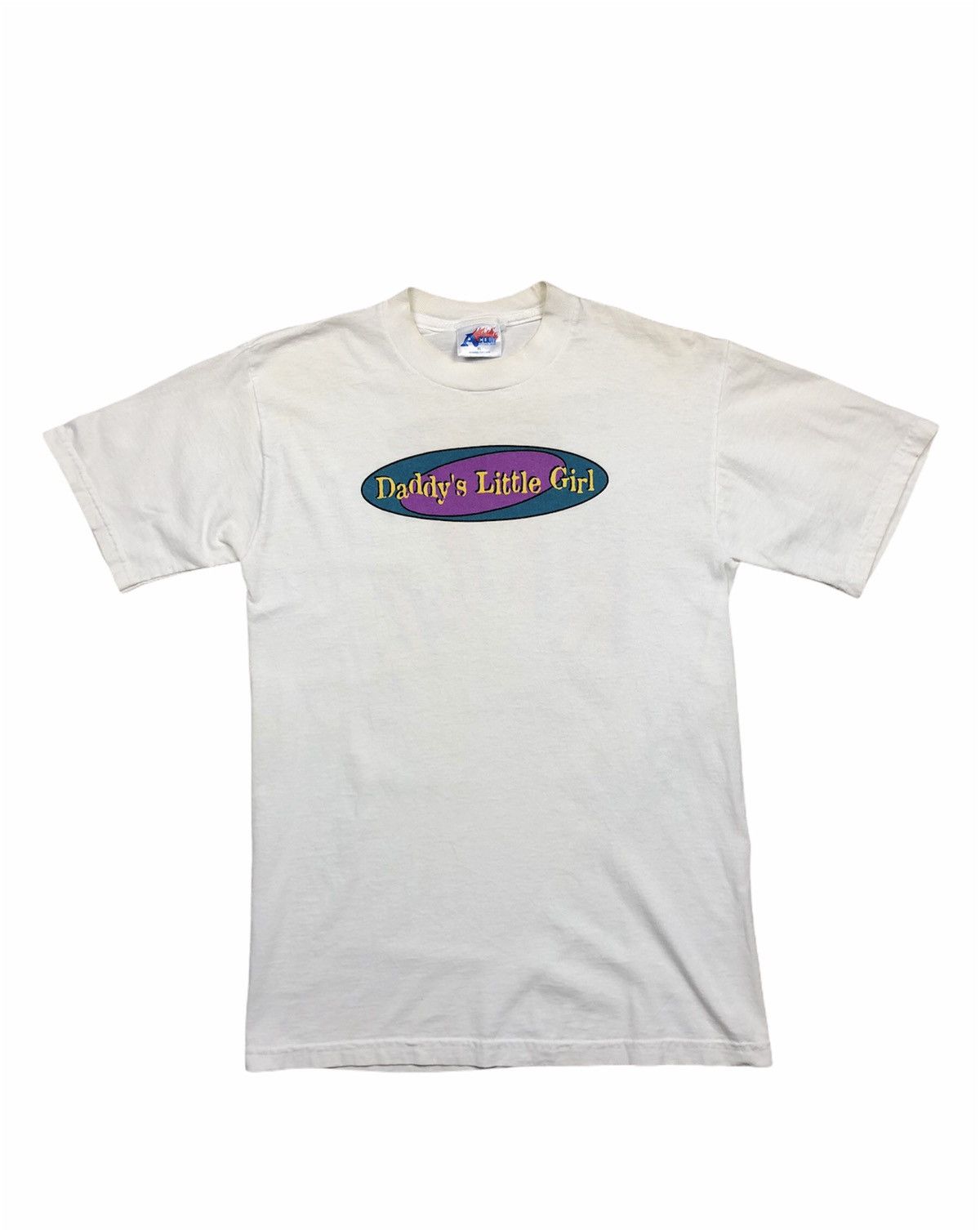 Vintage Vintage 90's Daddy's Little Girl Movie T-Shirt Size US S / EU 44-46 / 1 - 2 Thumbnail