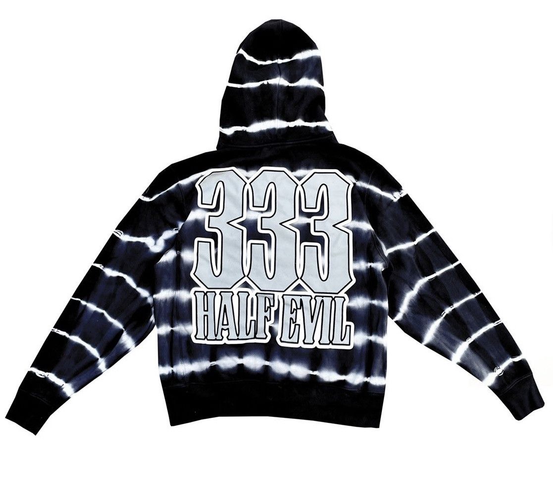 Half Evil Half Evil 333 Skeleton Dyed Defender Hoodie SMALL Size US S / EU 44-46 / 1 - 3 Thumbnail