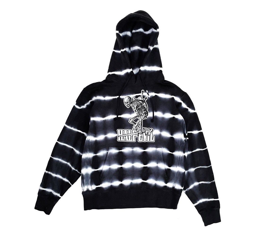Half Evil Half Evil 333 Skeleton Dyed Defender Hoodie SMALL Size US S / EU 44-46 / 1 - 2 Thumbnail