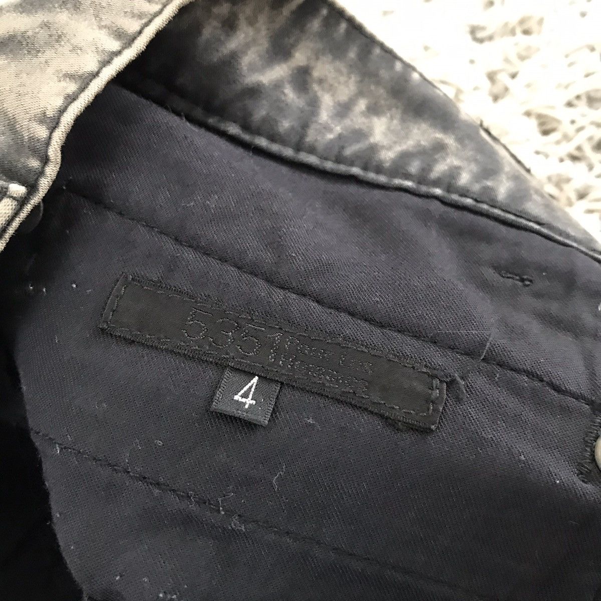5351 POUR LES HOMMES 5351 Acid Wash Pant Size US 32 / EU 48 - 5 Thumbnail