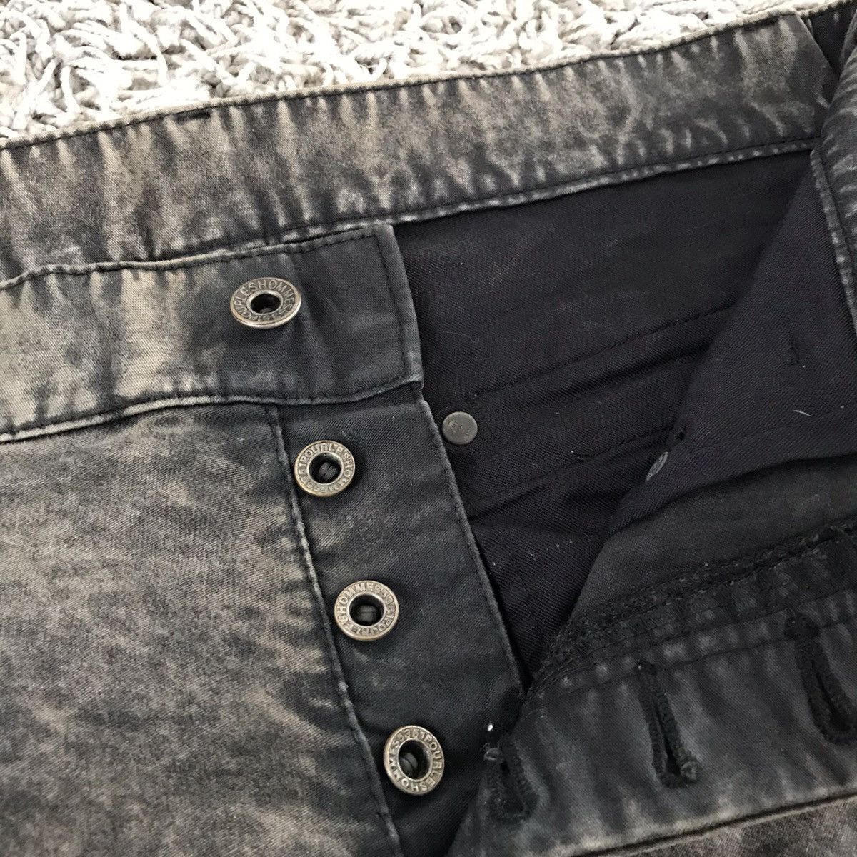 5351 POUR LES HOMMES 5351 Acid Wash Pant Size US 32 / EU 48 - 4 Thumbnail