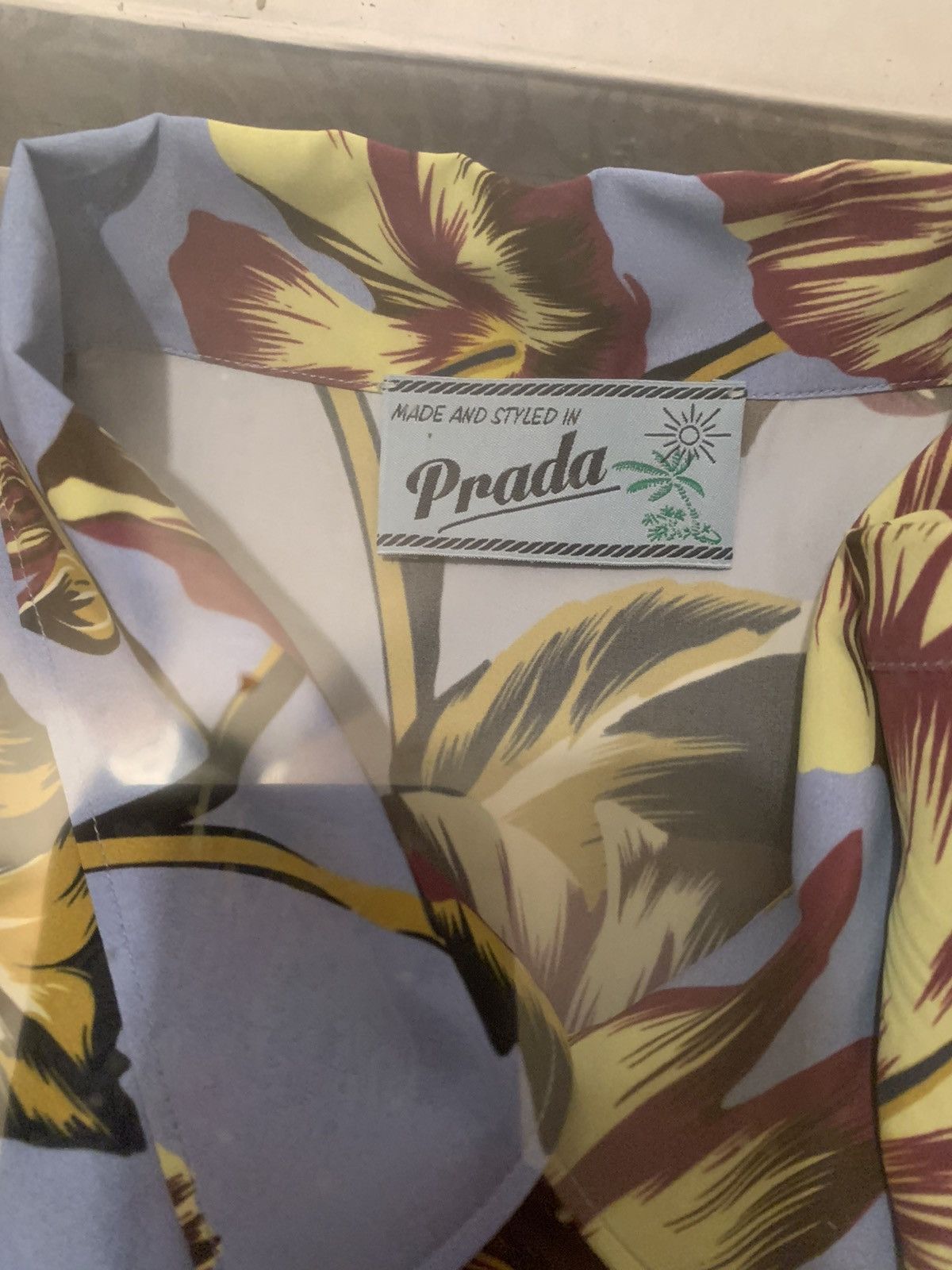Prada Prada Ibiscus Floral Shirt Size US M / EU 48-50 / 2 - 4 Thumbnail