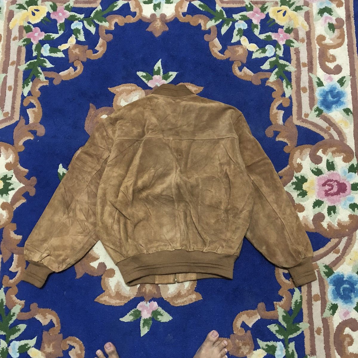 Genuine Leather Vintage Seahop Suede Bomber Leather Jacket Size US M / EU 48-50 / 2 - 6 Thumbnail