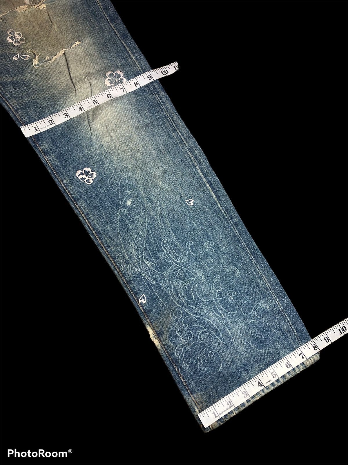 Other DISTRESSED DENIM BY CROPPED HEADS Size US 34 / EU 50 - 9 Thumbnail